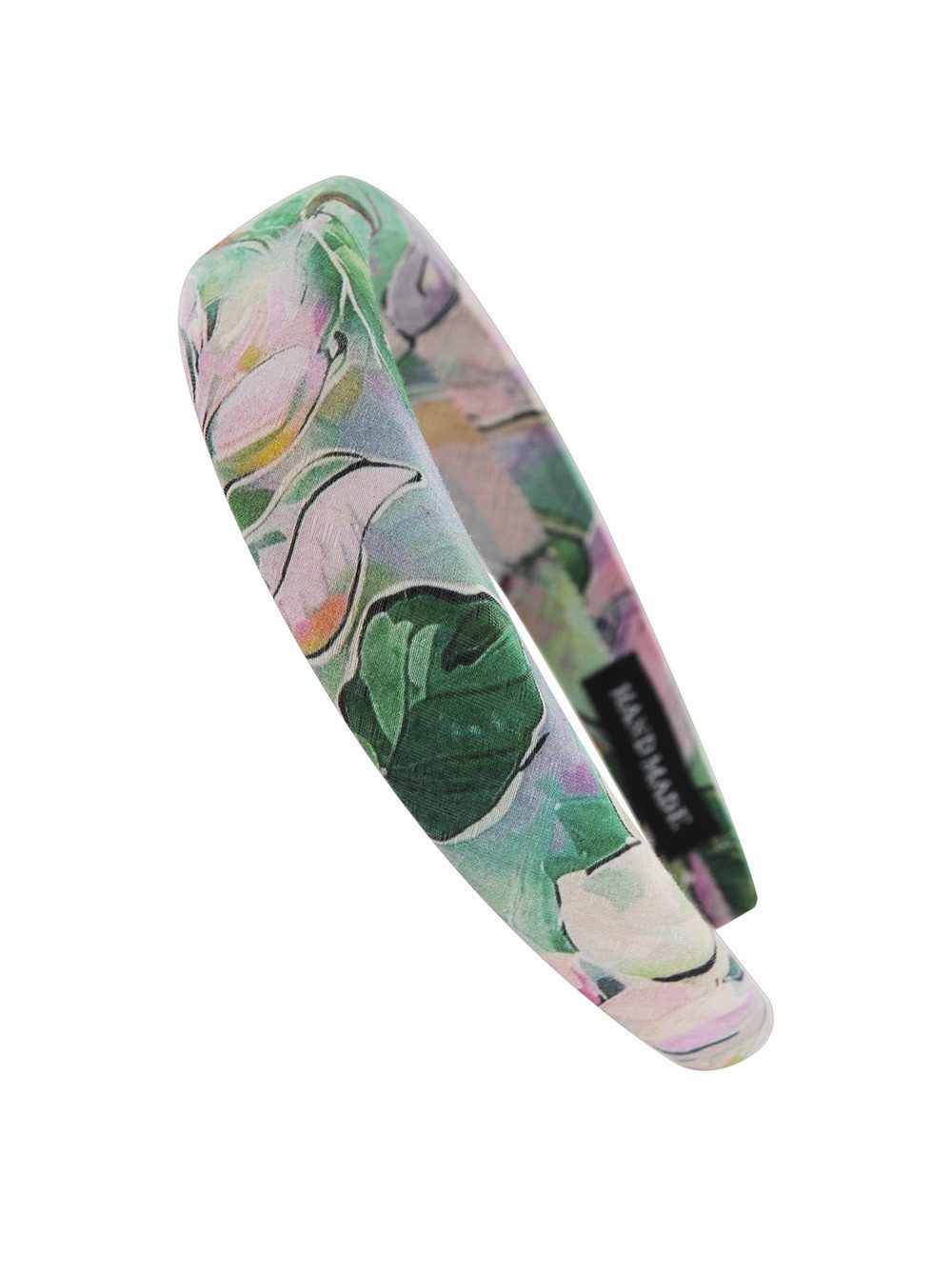 axy Haarreif Haarreif mit floralen Muster gepolstert und elegant, Damen Haareifen Haarband Stilvolles Design