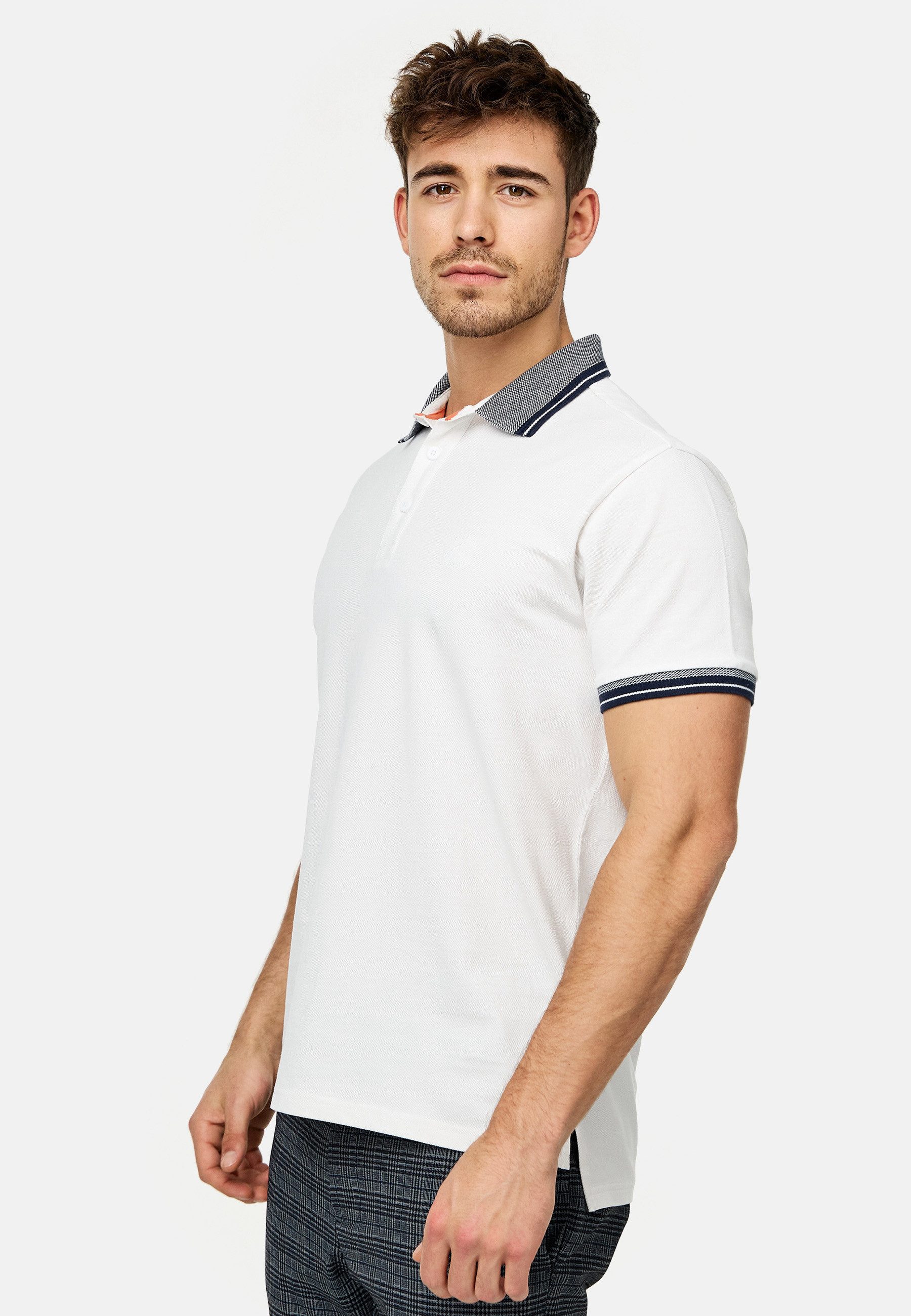 Indicode Poloshirt Herren INJamie Polo Shirt Herrenshirt Poloshirt aus 100% Baumwolle