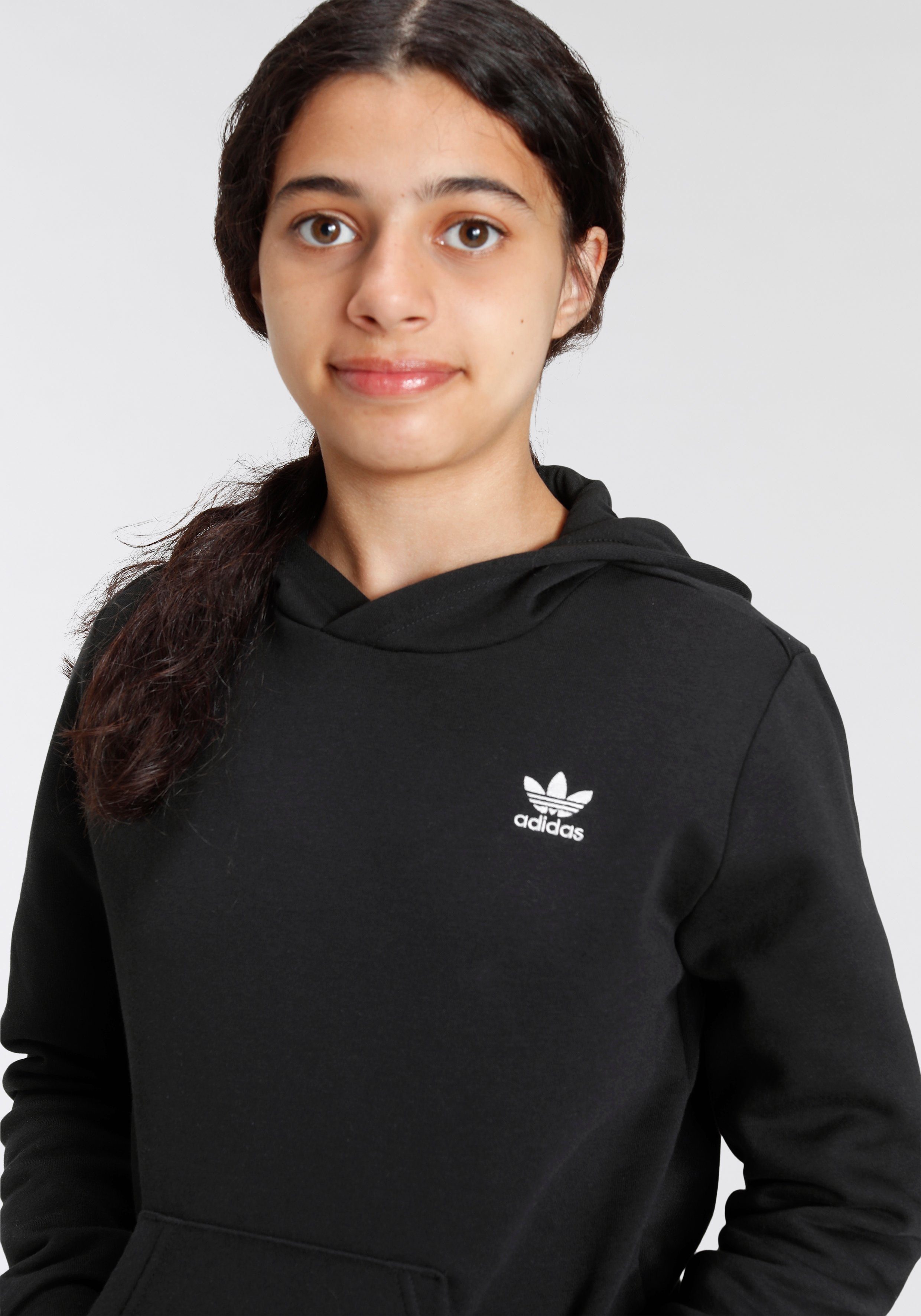 Black Originals adidas HOODIE White / Sweatshirt