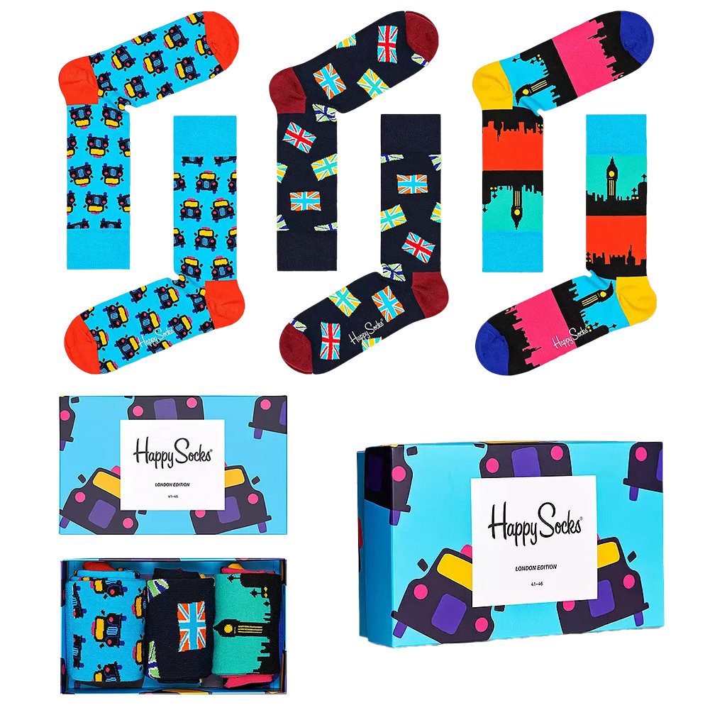Happy Socks Socken London Edition günstig online kaufen
