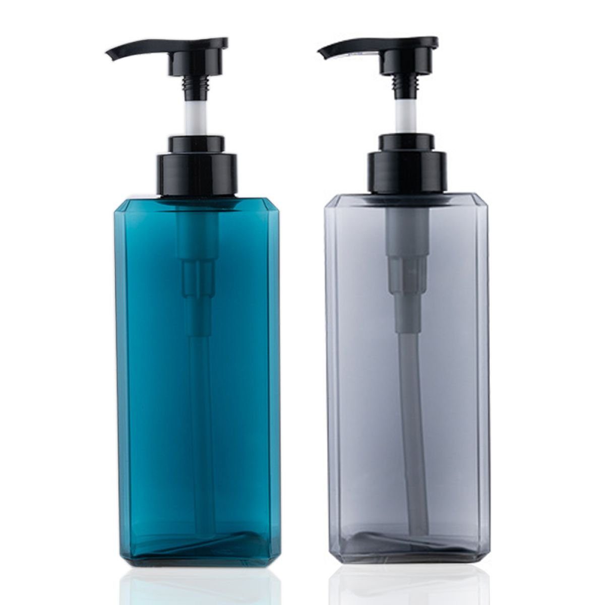 ml 2 Shampoo-Spender Stück Pumpflaschenspender, nachfüllbar, Juoungle 650 Spülmittelspender