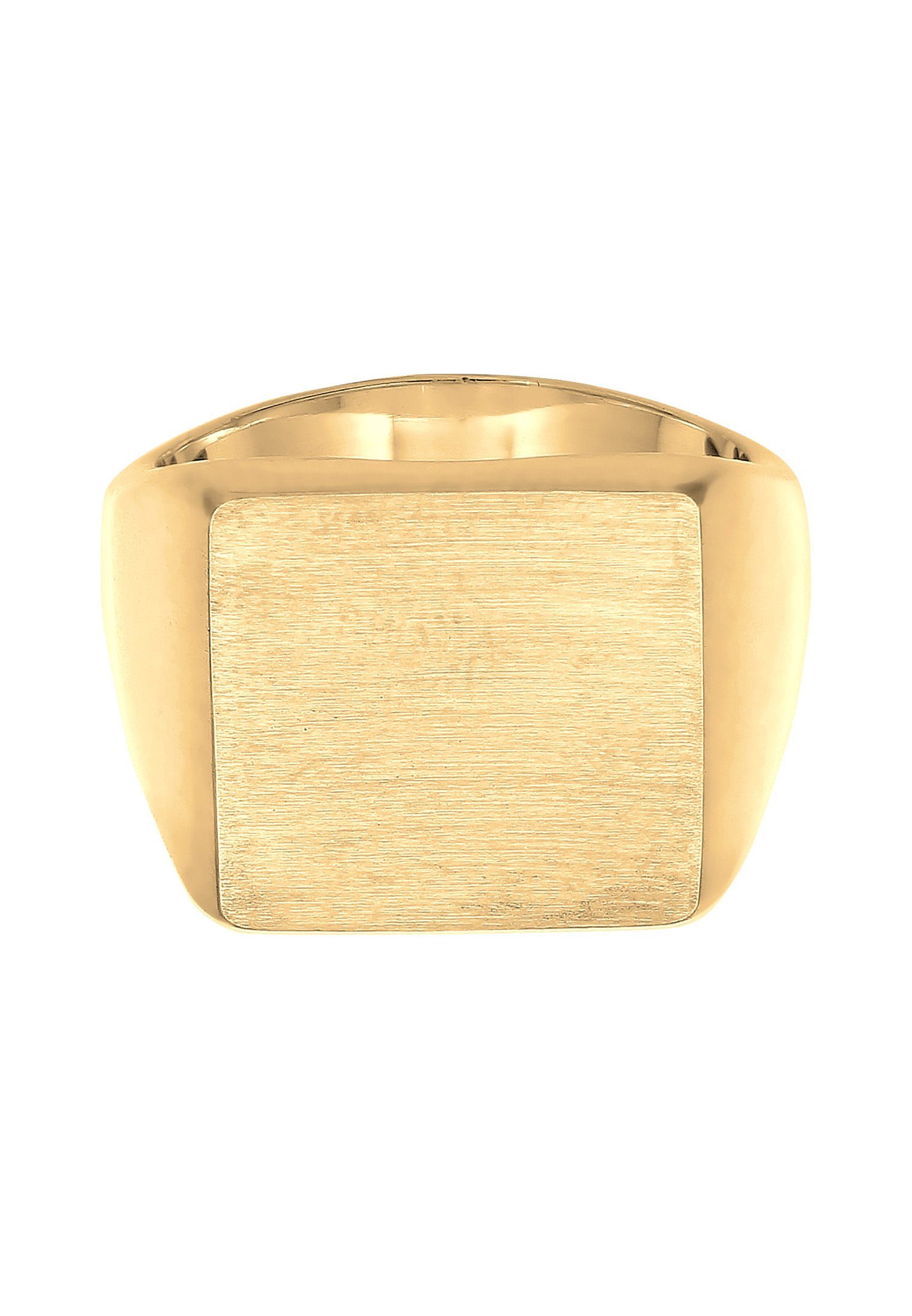 Elli Siegelring Siegelring Quadrat 925 Sterling Silber