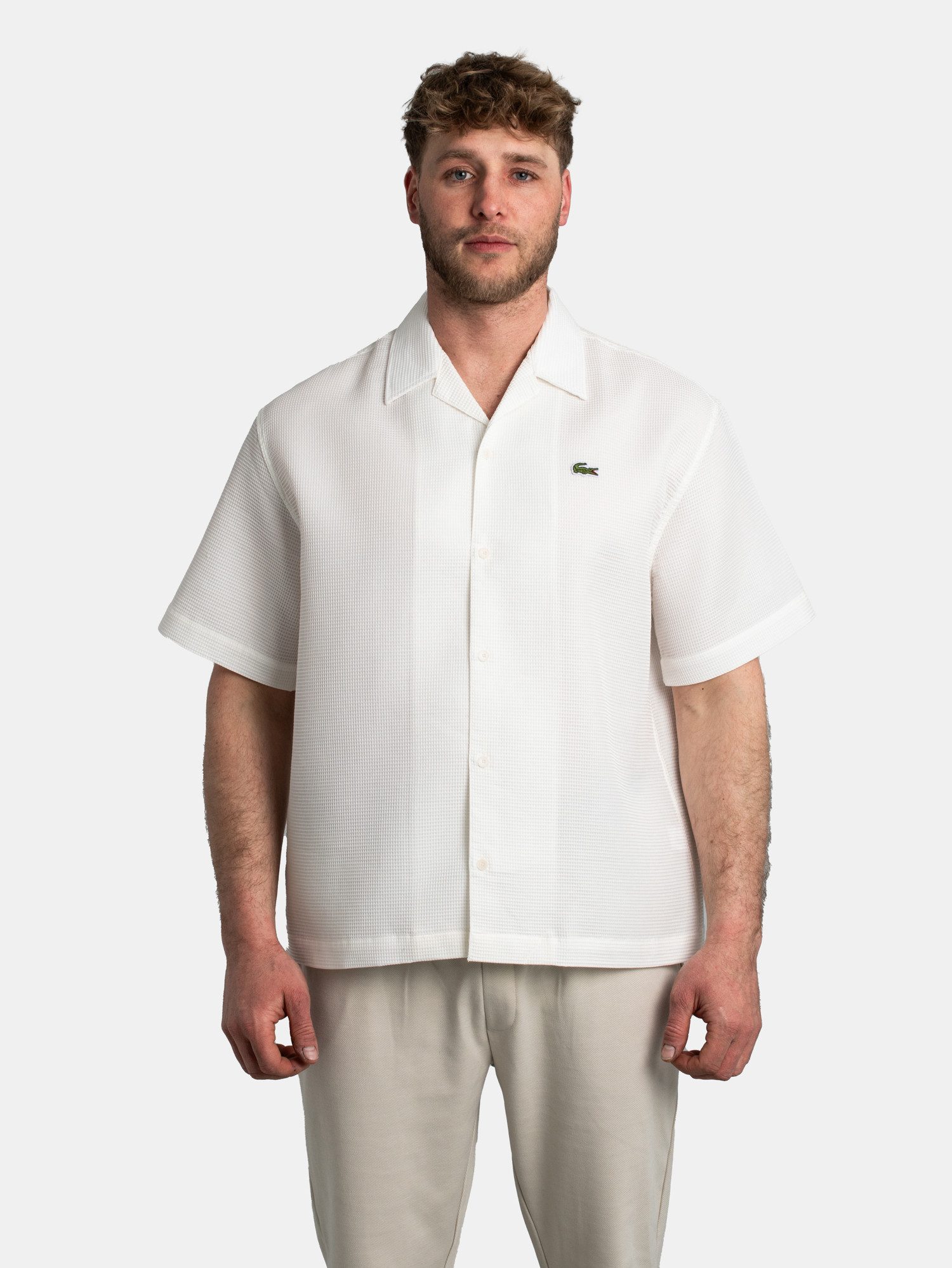 Lacoste Kurzarmhemd Lacoste Relaxed Fit Shirt günstig online kaufen