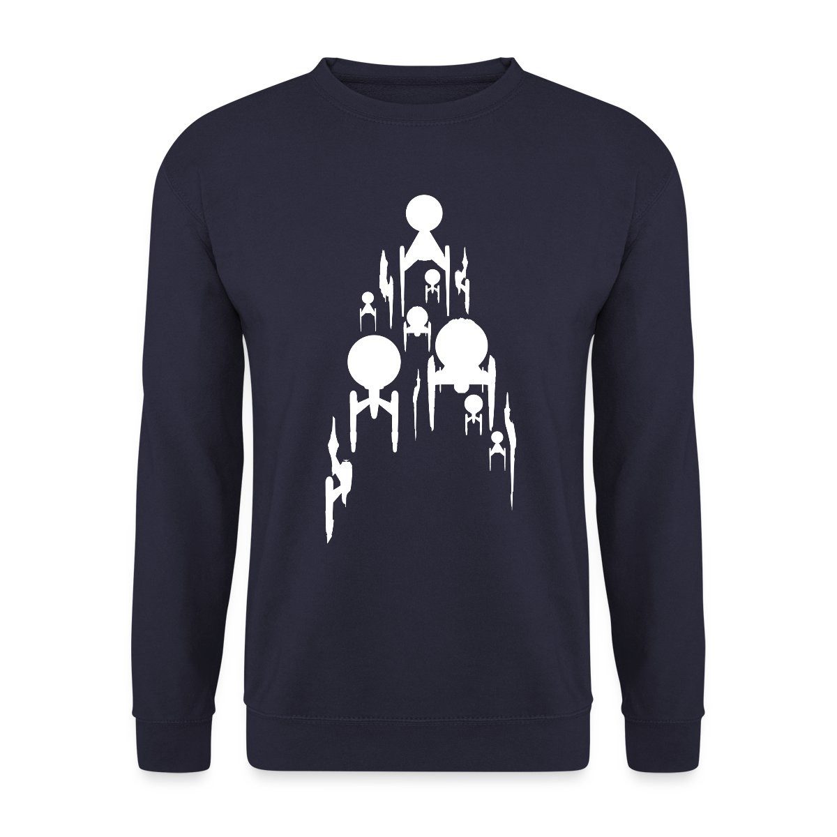 Sweatshirt Star Trek Discovery Raumschiff Unisex Pullover