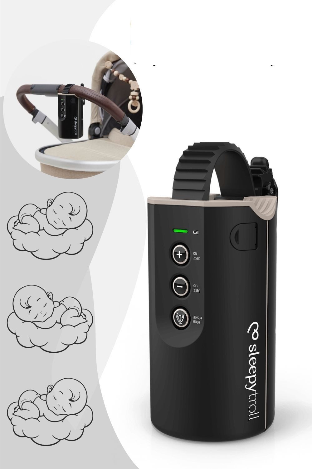 Sleepytroll Babywippe Baby Rocker Gen 2 - Babywippe