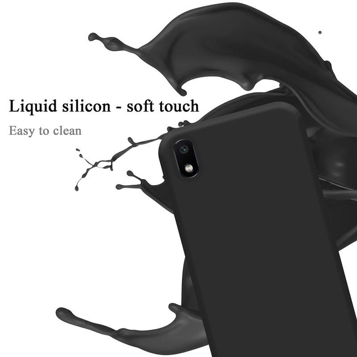 Cadorabo Handyhülle für Xiaomi RedMi 7A Hülle Xiaomi RedMi 7A, Flexible Hülle TPU Silikon Schutzhülle Back Cover Case