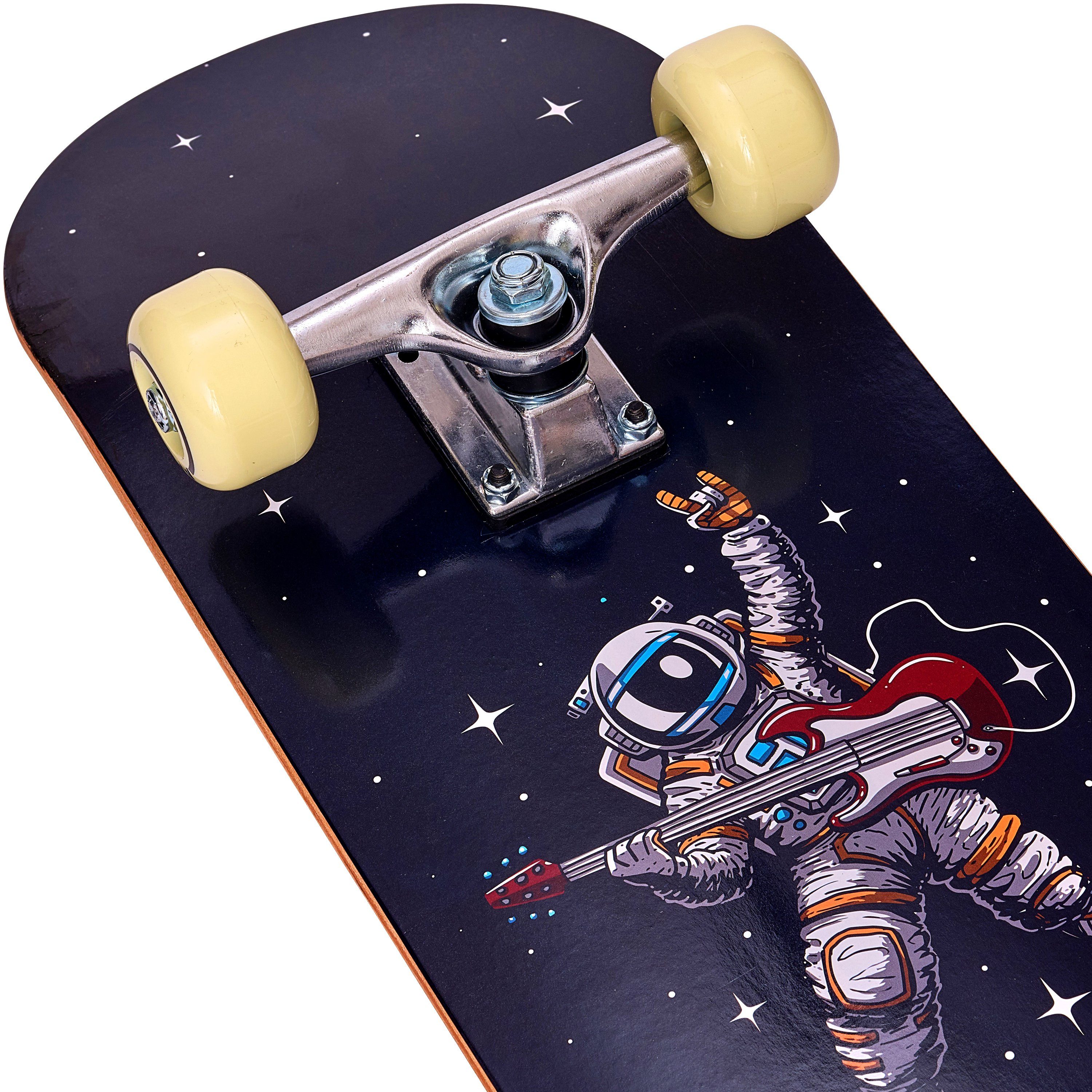 Apollo Skateboard Kinderskateboard 28" Kinder, Longboard, für Kids und Teens, ABEC 3 und Aluminium Achsen – Bild 2 von 5