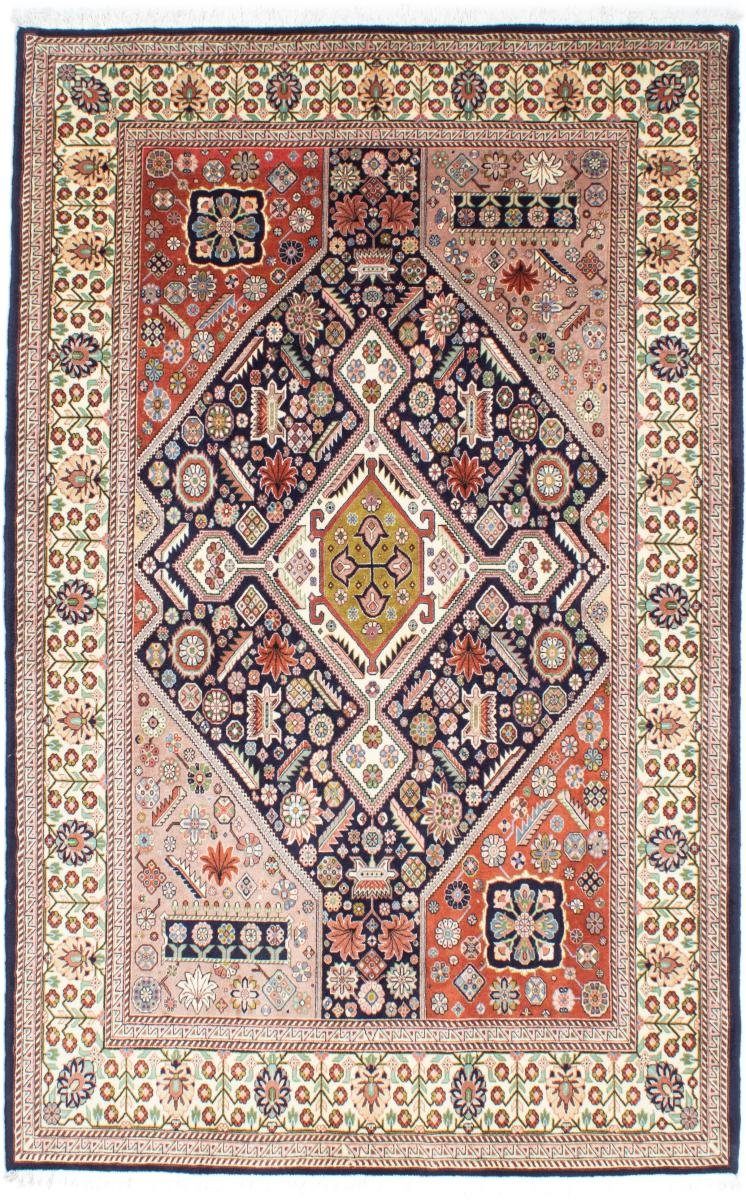 Orientteppich Ghashghai 144x226 Handgeknüpfter Orientteppich / Perserteppich, Nain Trading, rechteckig, Höhe: 12 mm