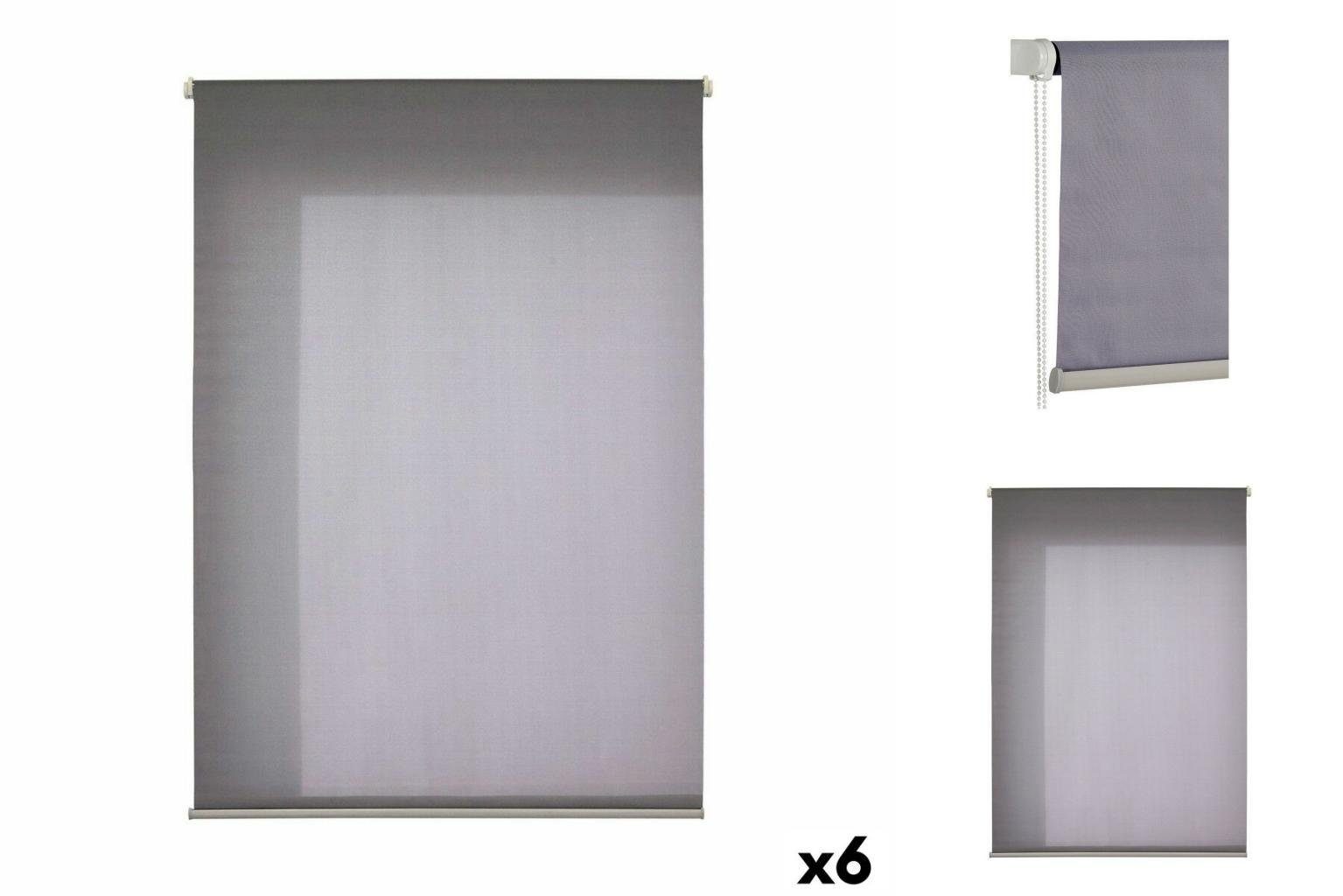 cm x Rollo Decor Grau Gardine Polyester Kunststoff Gift Stück, 120 6 180