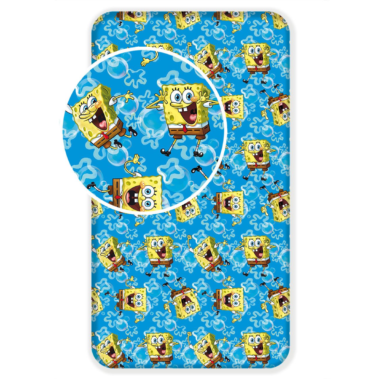 Tinisu Bettlaken Spongebob Spannbettlaken - 90x200 günstig online kaufen