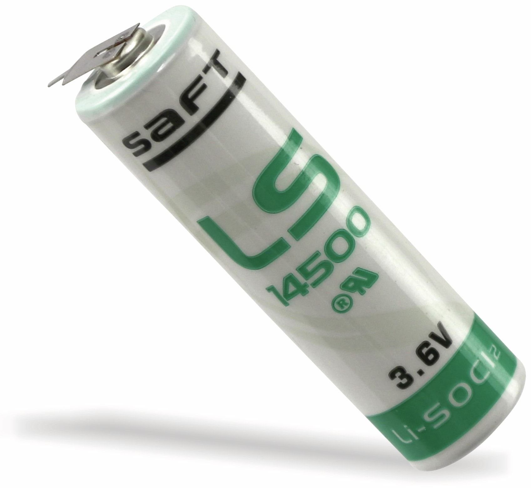 Saft SAFT Lithium-Batterie LS 14500-2PF, AA, 1/1 Print Batterie