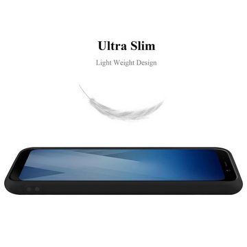 Cadorabo Handyhülle Samsung Galaxy A5 2018 Samsung Galaxy A5 2018, Flexible TPU Silikon Handy Schutzhülle - Hülle - ultra slim