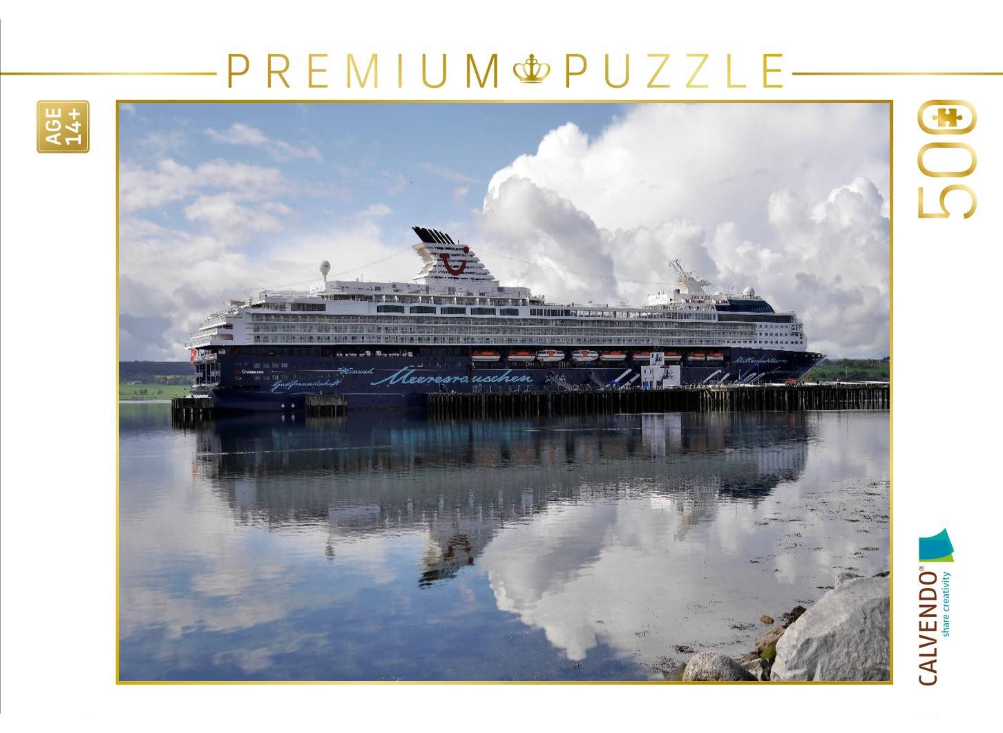 CALVENDO Puzzle CALVENDO Puzzle Mein Schiff 1, Passagiere 1924, Länge 262 m, Breite 32, 1000 Puzzleteile