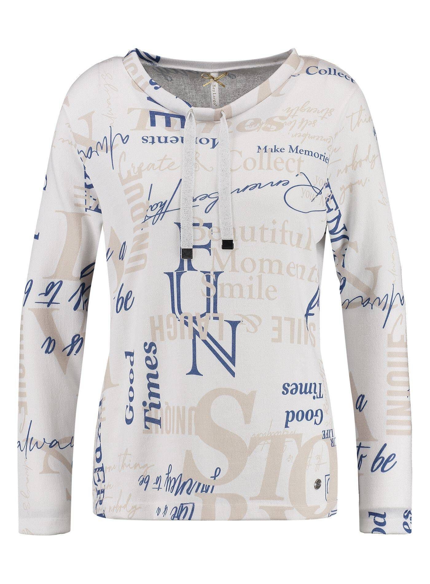 Key Largo T-Shirt Damen Longsleeve WLS TYPE (1-tlg) offwhite (20)
