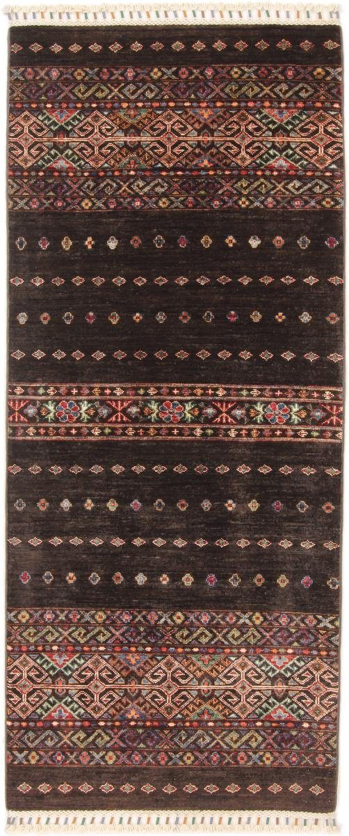 Orientteppich Arijana Shaal 73x175 Handgeknüpfter Orientteppich Läufer, Nain Trading, rechteckig, Höhe: 5 mm