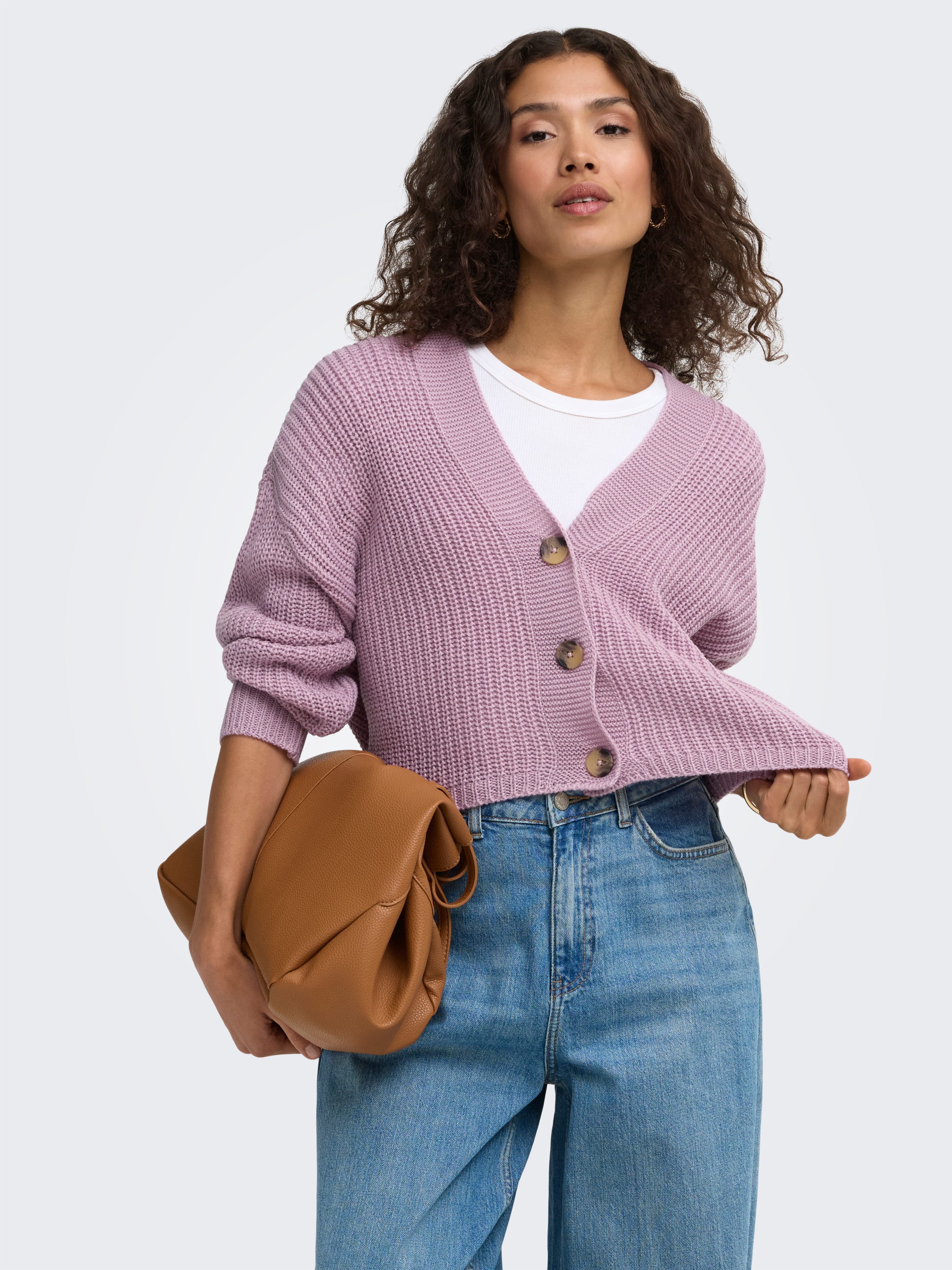 ONLY Strickjacke ONLCAROL NICE L/S CARDIGAN KNT NOOS Kunstfaser, regular fit