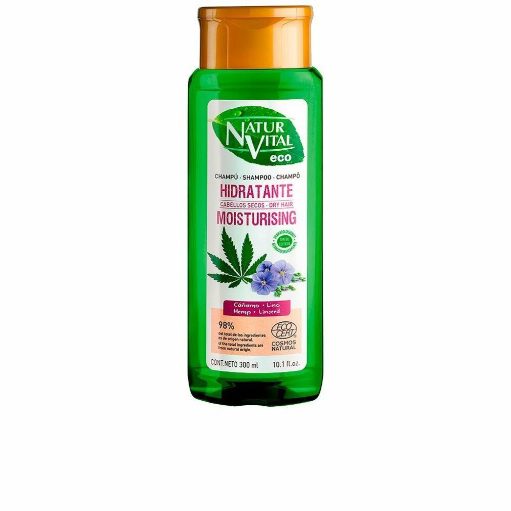 Natur Vital Haarshampoo Naturvital Eco Hidratante Cáñamo y Lino Champú 300ml