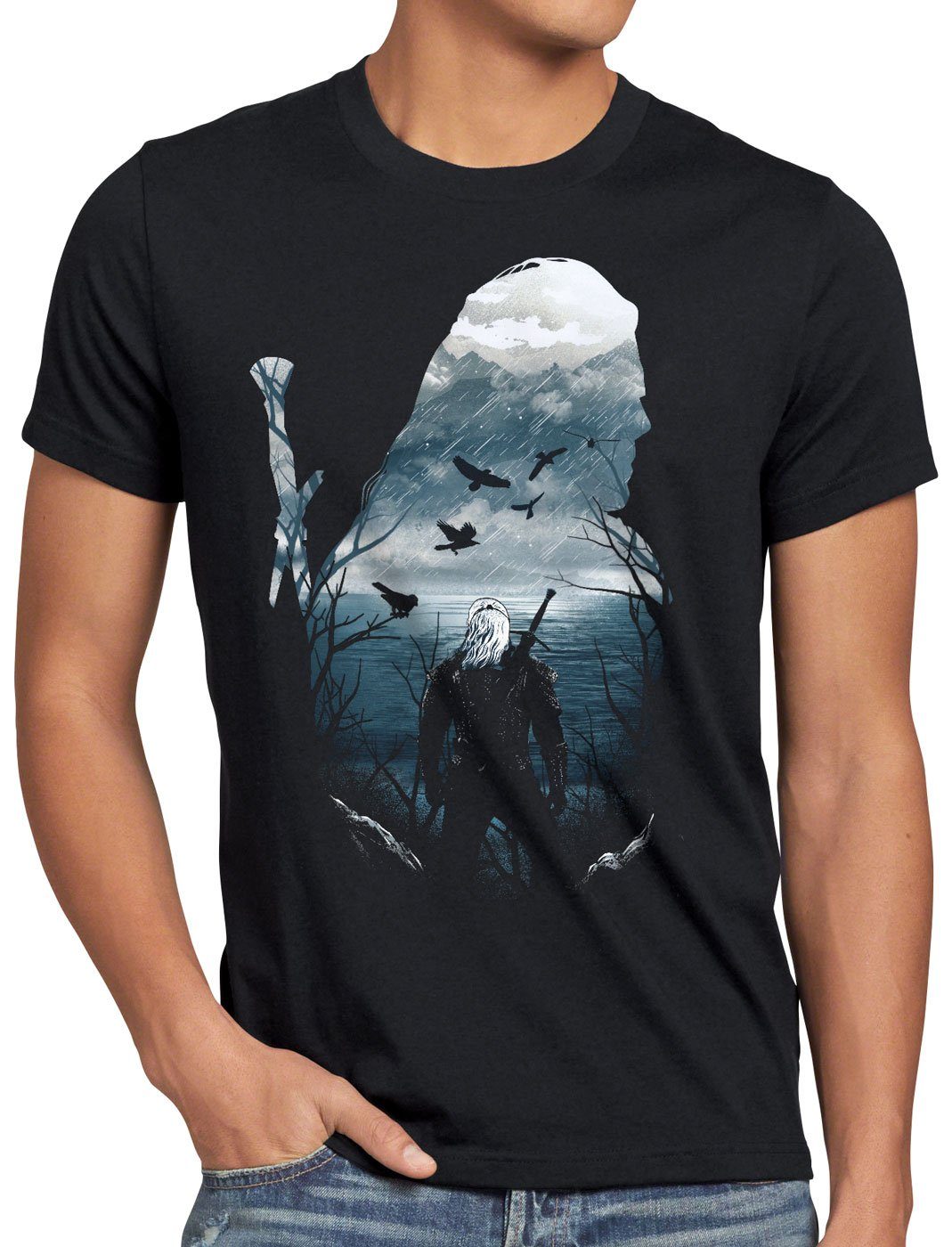 style3 T-Shirt Vorhersehung des Hexers temerien günstig online kaufen