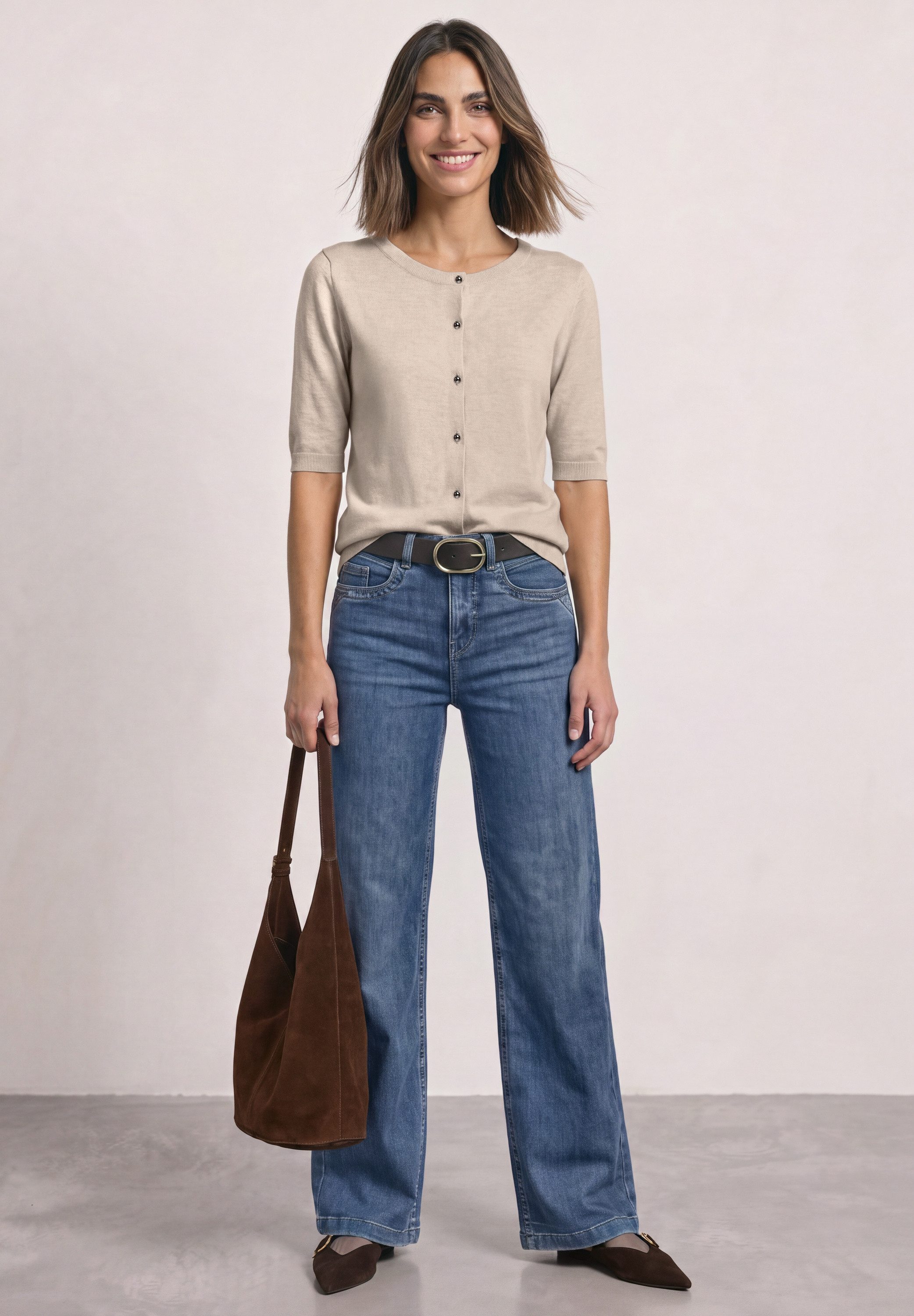 STREET ONE Cardigan mit Rundhalsausschnitt – Bild 3 von 5