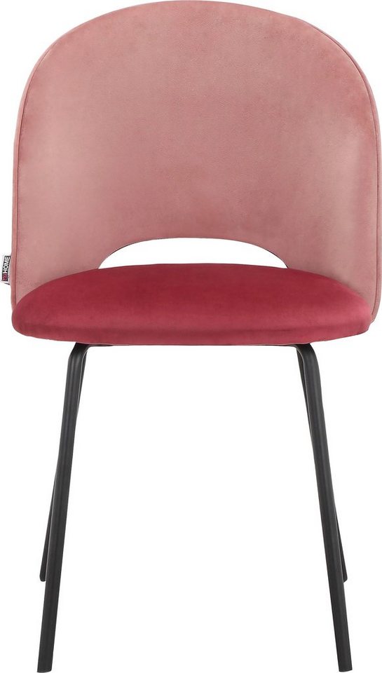 INOSIGN Esszimmerstuhl Elif (2 St), im 2er Set erhältlich, mit Sitz und  Rückenlehne, Sitzhöhe 50 cm