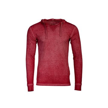 TREVOR'S Sweatshirt rot regular (1-tlg)