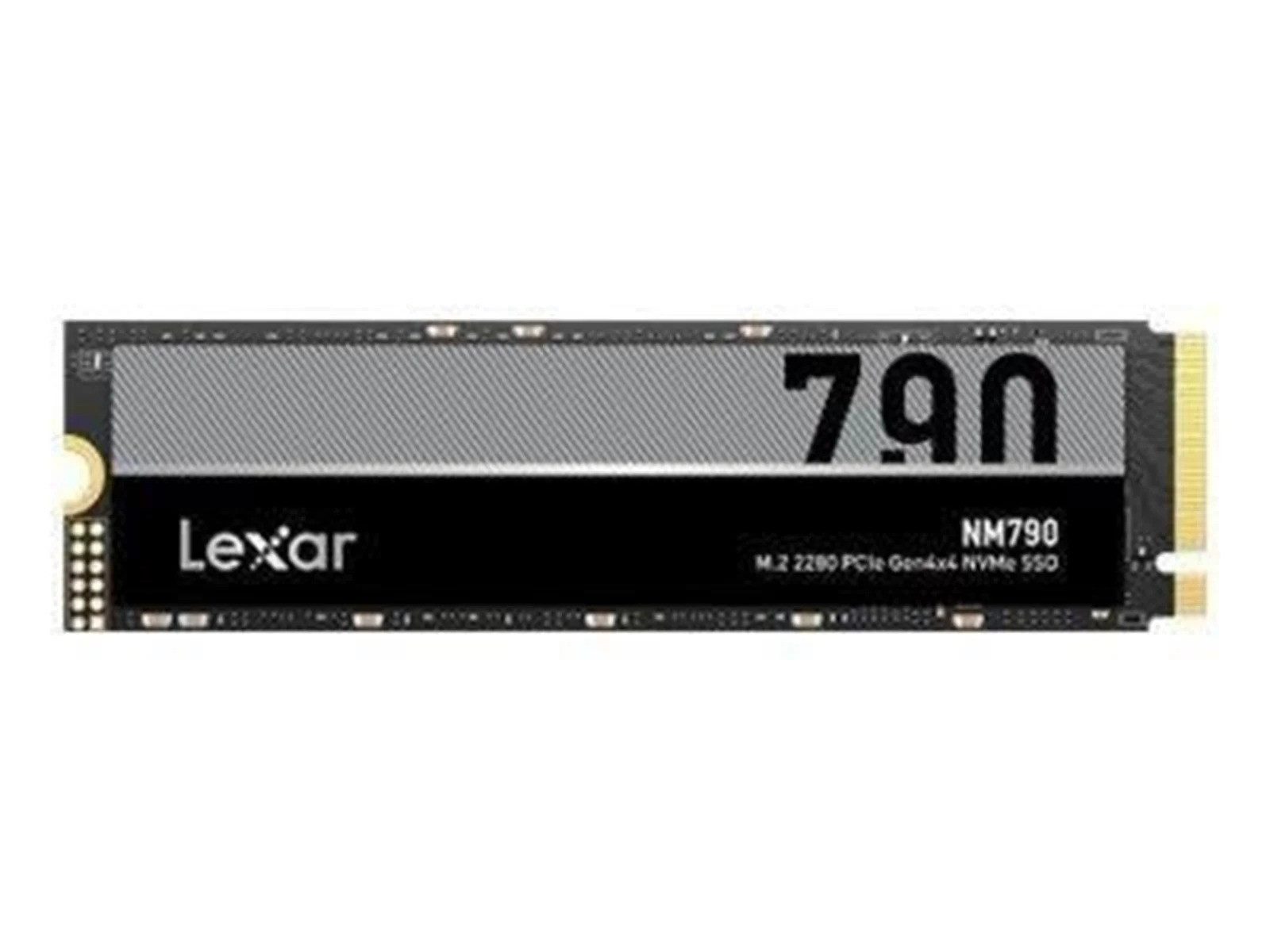 Lexar NM790 (1TB, 2TB, 4TB) M.2 NVMe M2 SSD PCIe 4.0 interne SSD (512 GB) M.2 2280" 7400 MB/S Lesegeschwindigkeit, 6500 MB/S Schreibgeschwindigkeit, Hohe Zuverlässigkeit und Langlebigkeit