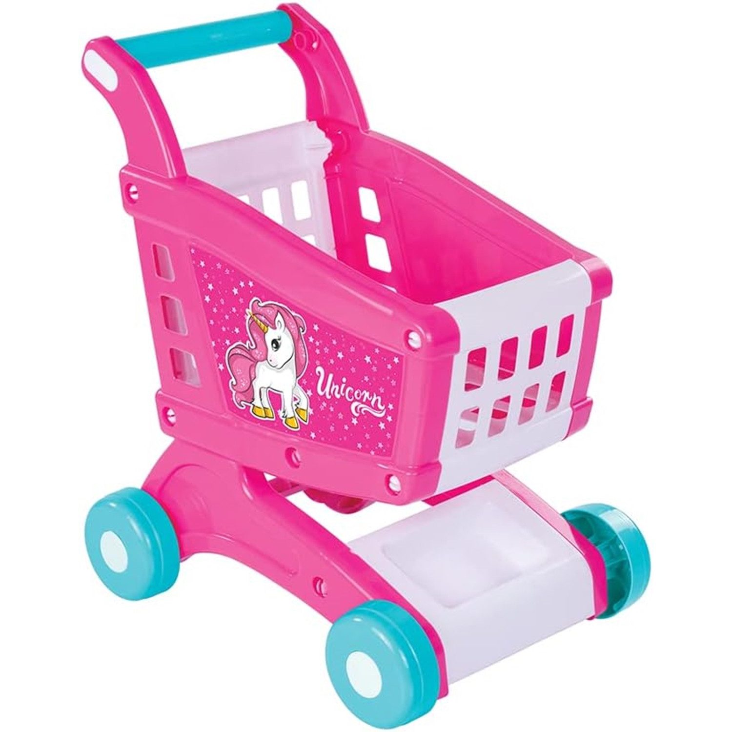 DOLU Spiel-Einkaufswagen 2558 Unicorn Einkaufswagen