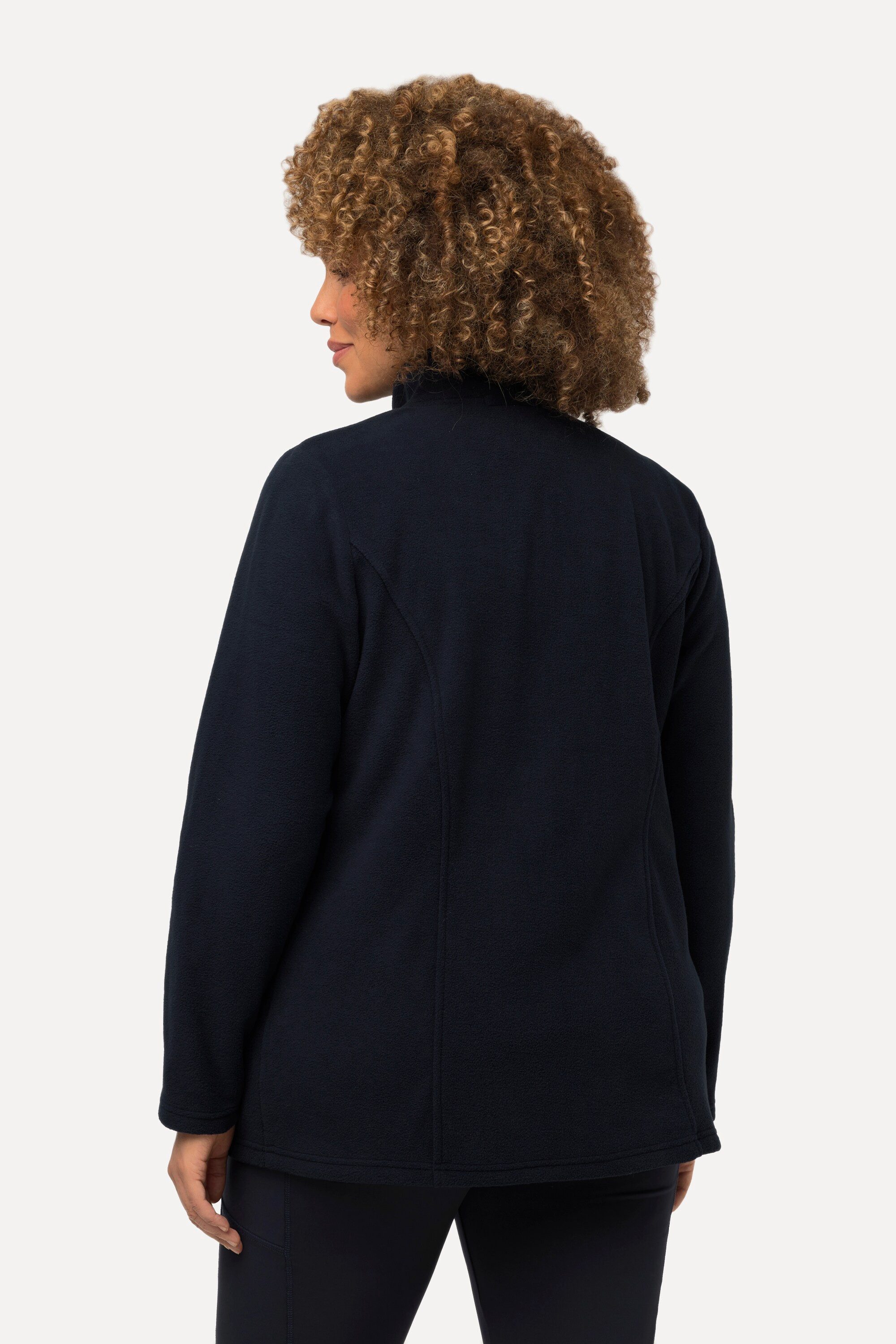 Ulla Popken Sweatjacke Fleecejacke Baukastensystem Innenjacke recycelt