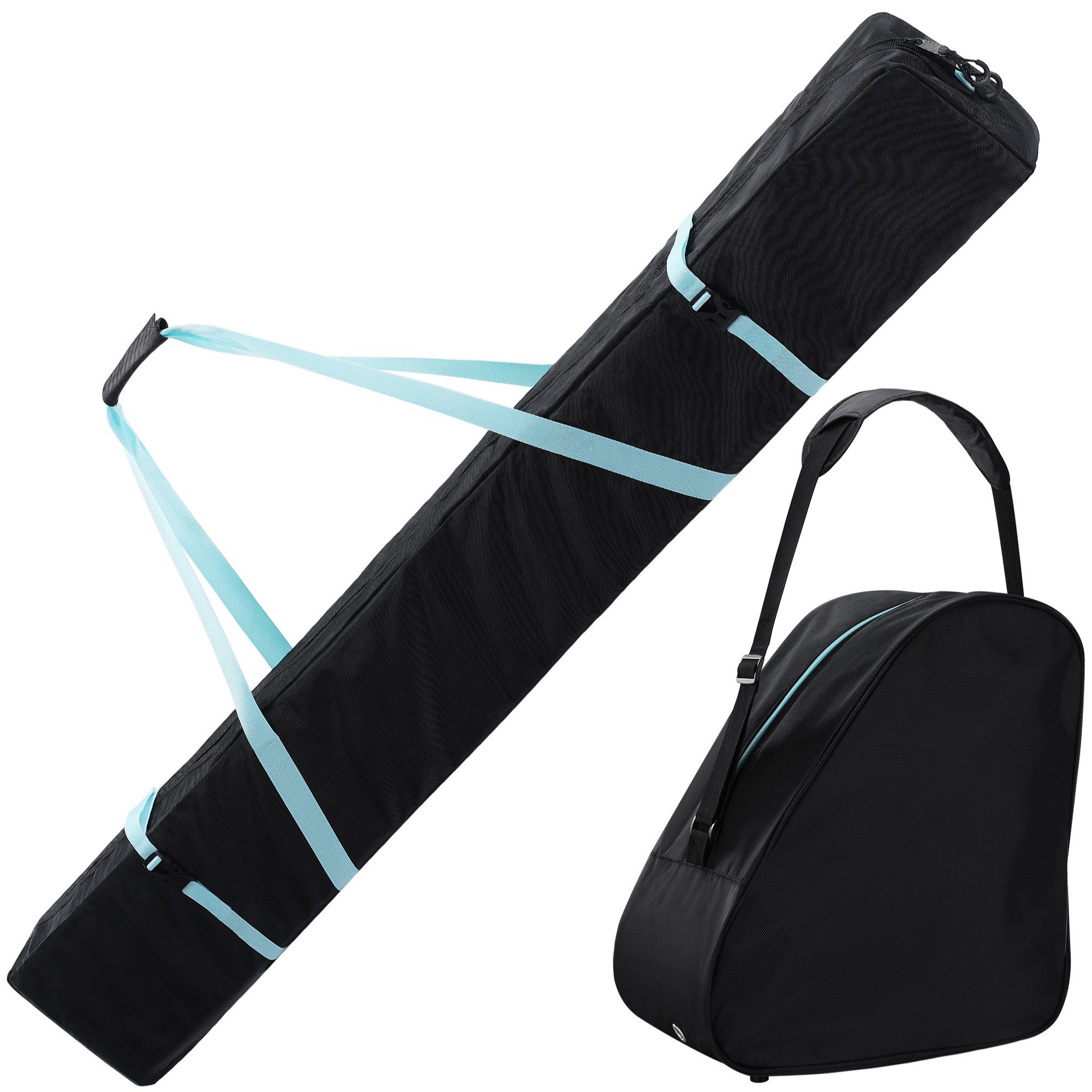 Navaris Sporttasche Universal Skischuhtasche und Skisack 170 cm - Tasche für Skistiefel