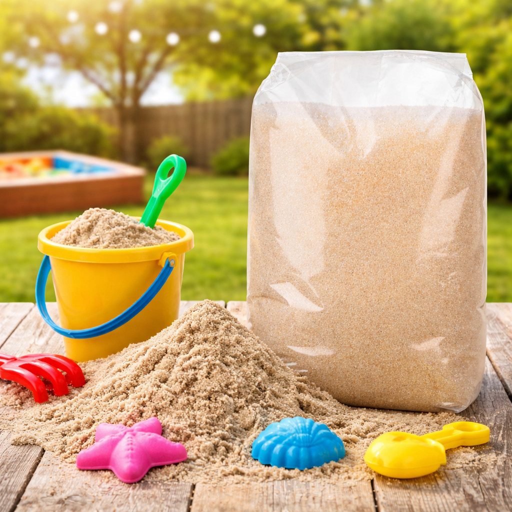 Best for Garden Spielsand 25 kg Quarzsand – Spielsand für Sandkasten, Dekosand & Outdoor Play