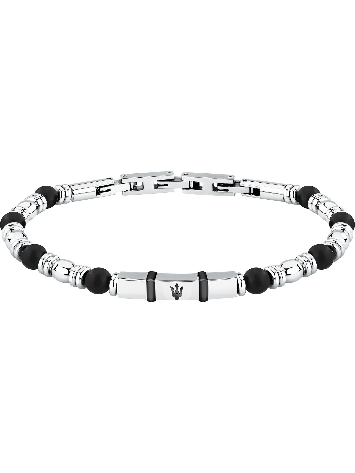 MASERATI Edelstahlarmband Maserati Herren-Armband Edelstahl Farbstein günstig online kaufen