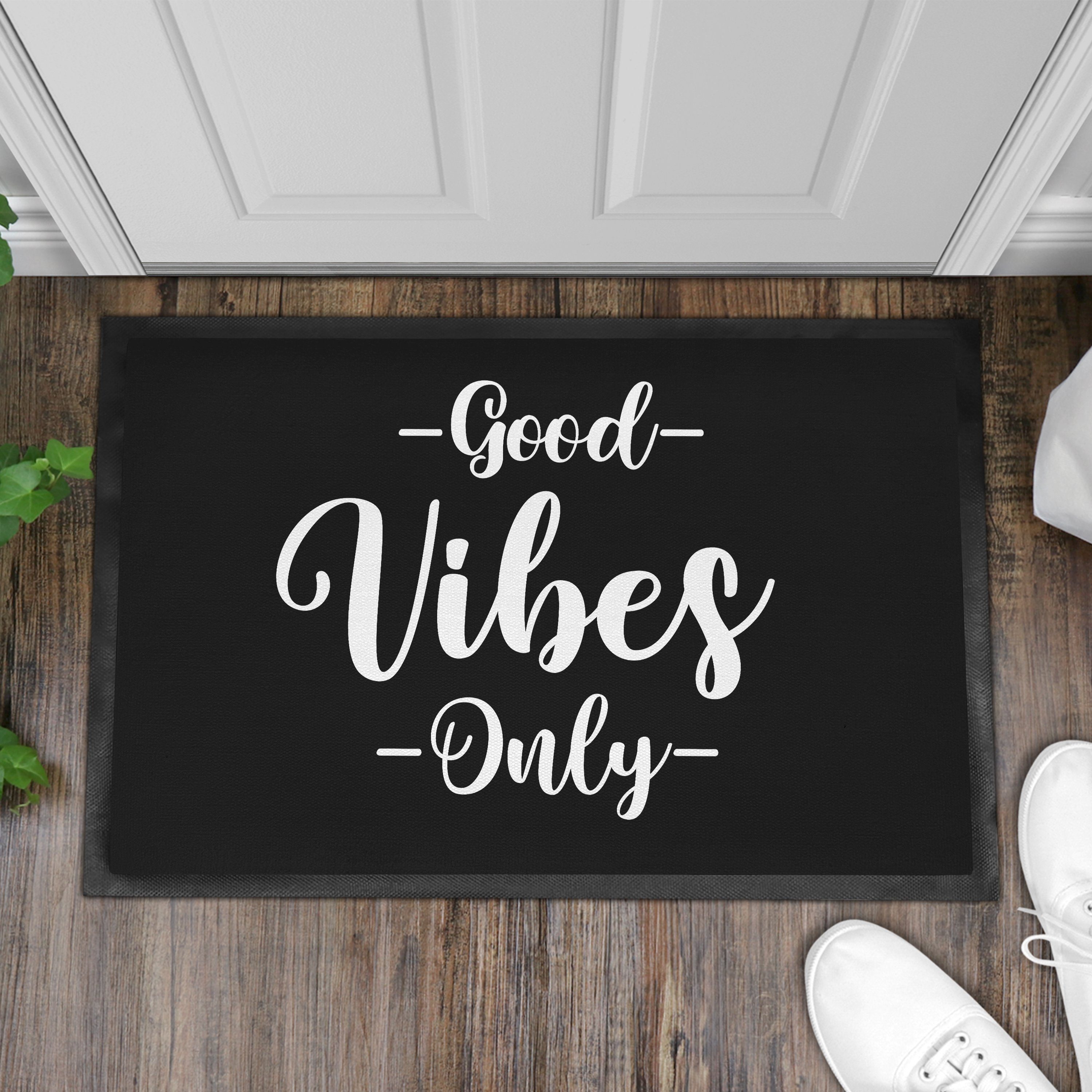 Trendation Fußmatte Fußmatte Spruch Good Vibes günstig online kaufen