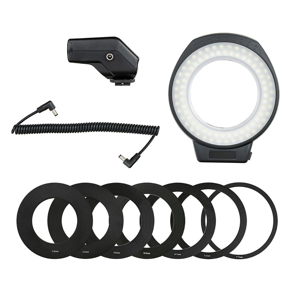 Dörr LED RINGLICHT ULTRA 80 MIT BLITZ Blitzgerät