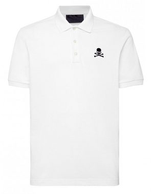 PHILIPP PLEIN Poloshirt PHILIPP PLEIN Polo Shirt Polohemd SS Skull Logo Hemd Polohemd T-shirt