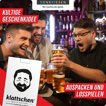 Denkriesen Spiel, klattschen® Das Kartenspiel - WHITE EDITION - Das