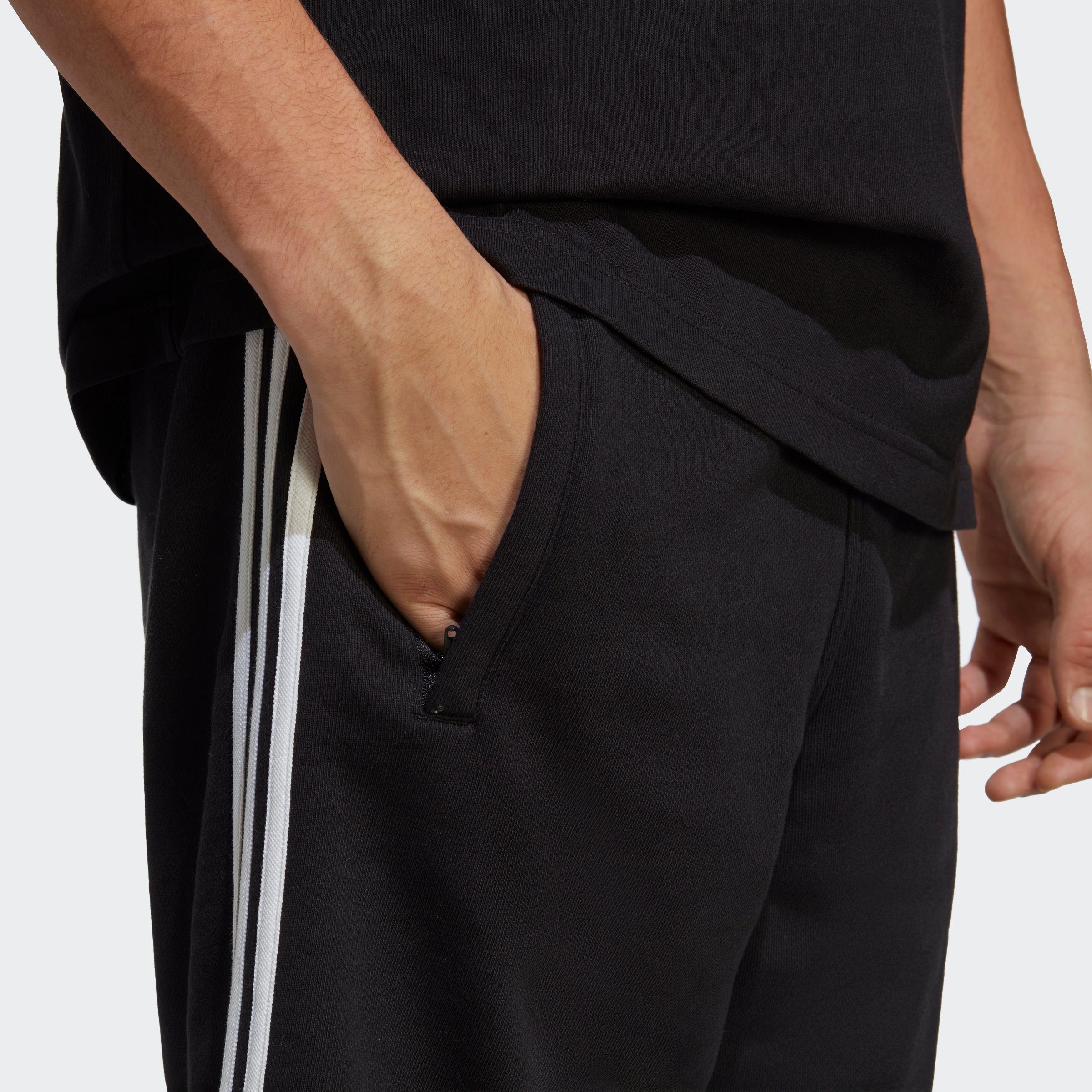 adidas Originals Shorts CLASSICS Black ADICOLOR SWEAT 3-STREIFEN (1-tlg)