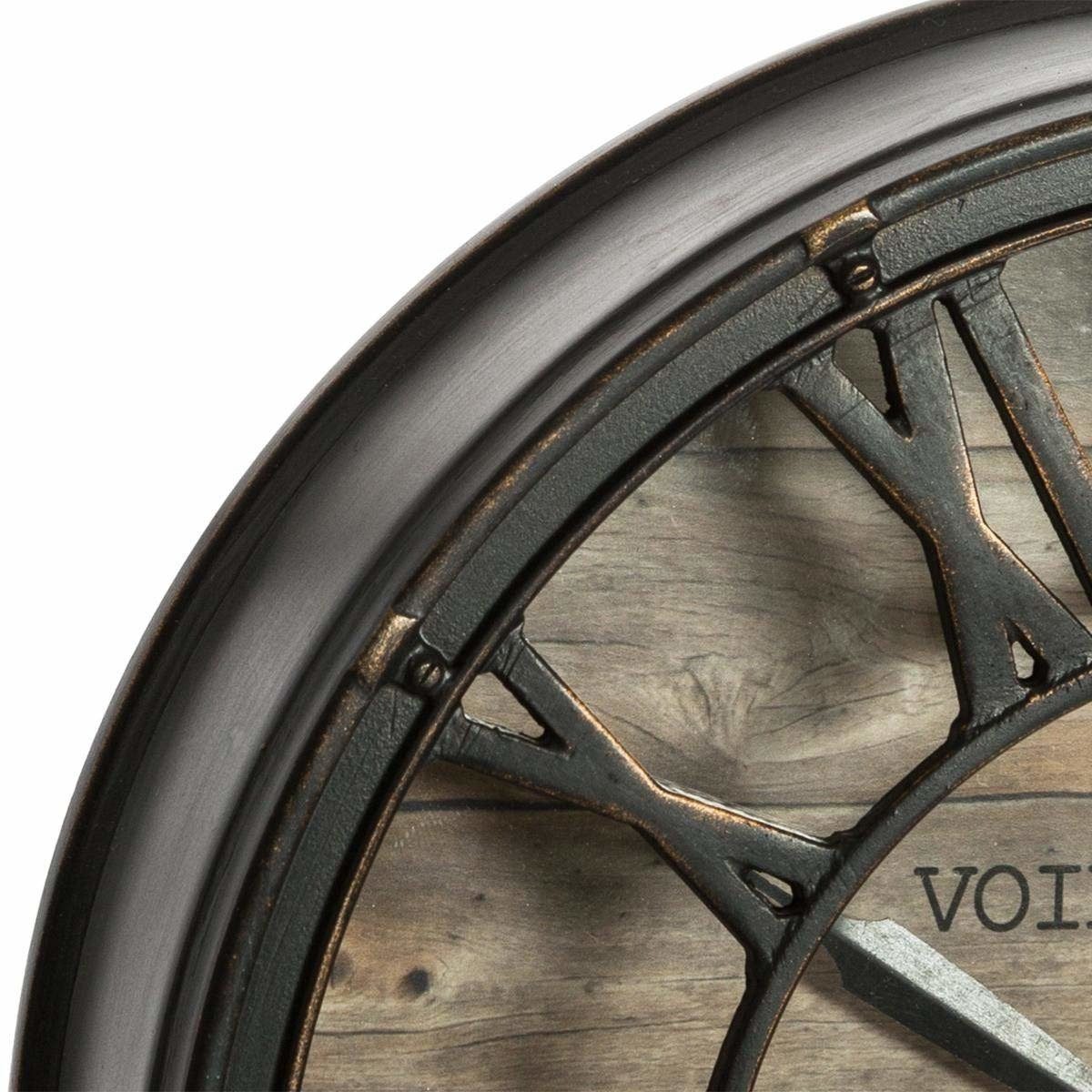 Atmosphera Créateur d'intérieur Wanduhr Wanduhr VOIE EXPRESS, Ø 21 cm