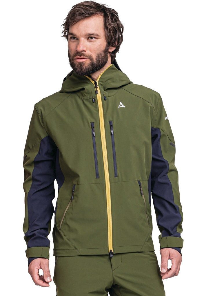 Softshelljacke Matrei (hohe Atmungsaktivität) khaki/grün Herren
