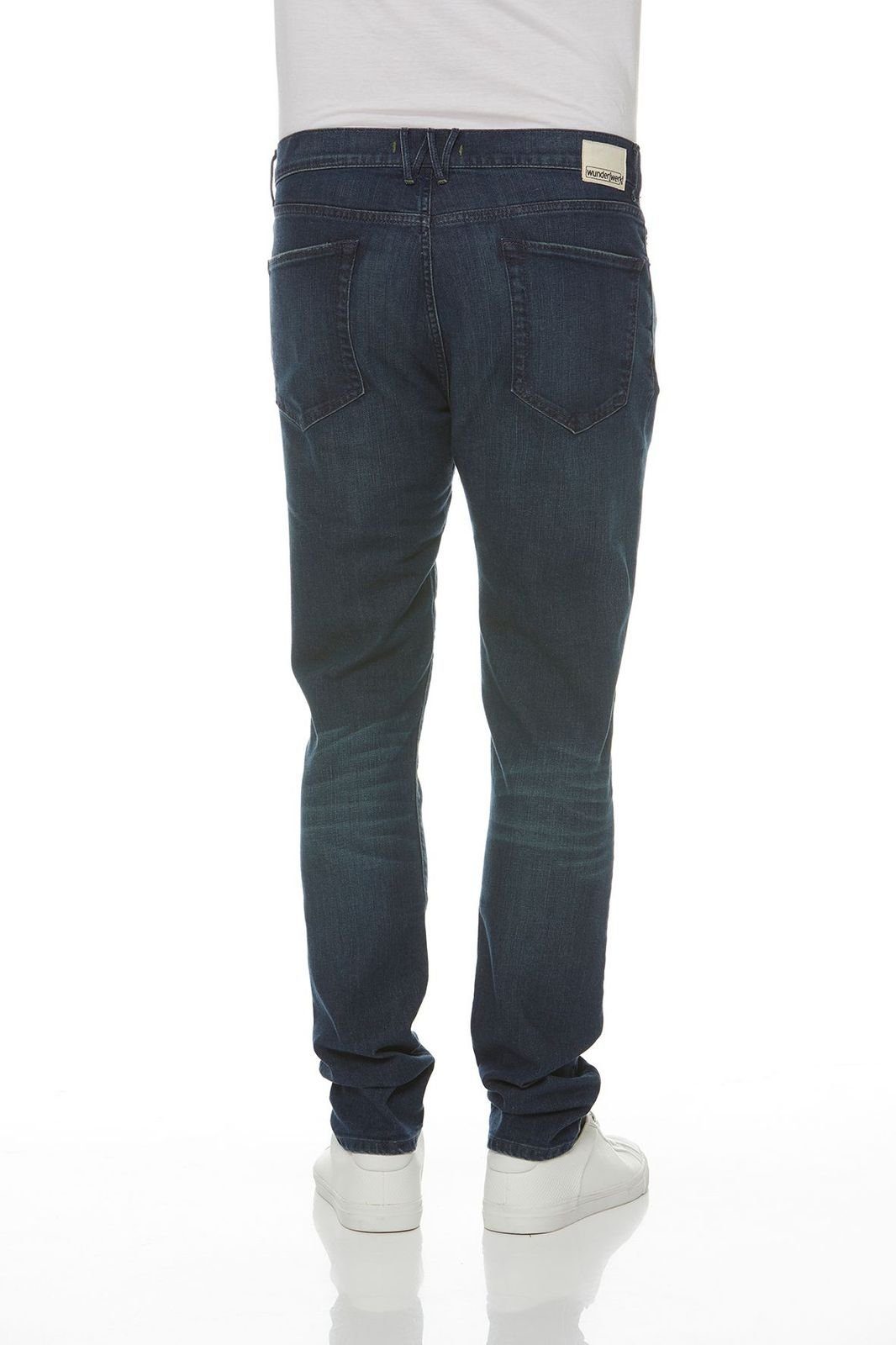 wunderwerk Steve 424 slim Slim-fit-Jeans blue flex high