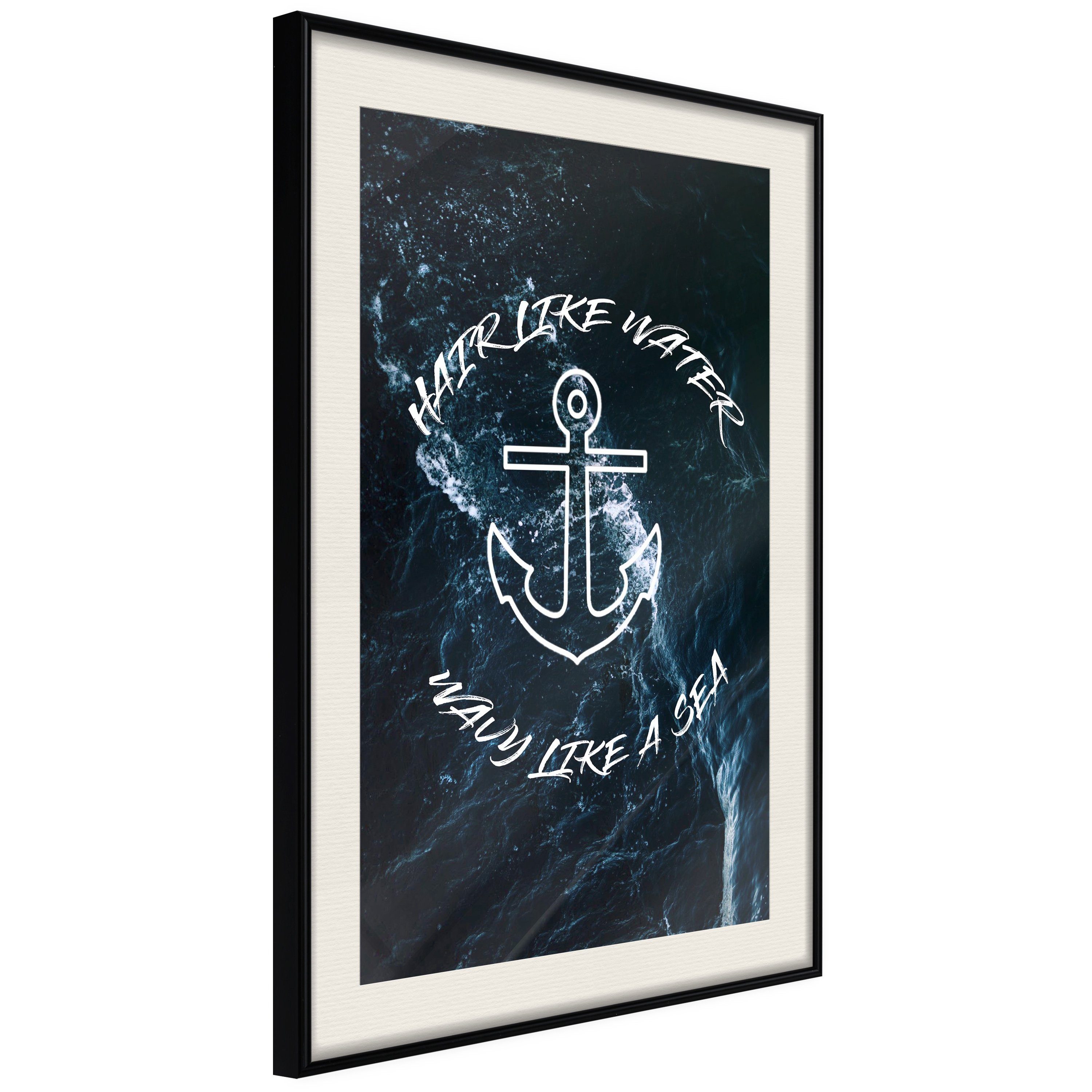 Artgeist Poster Hair like Water, Wavy like a Sea []