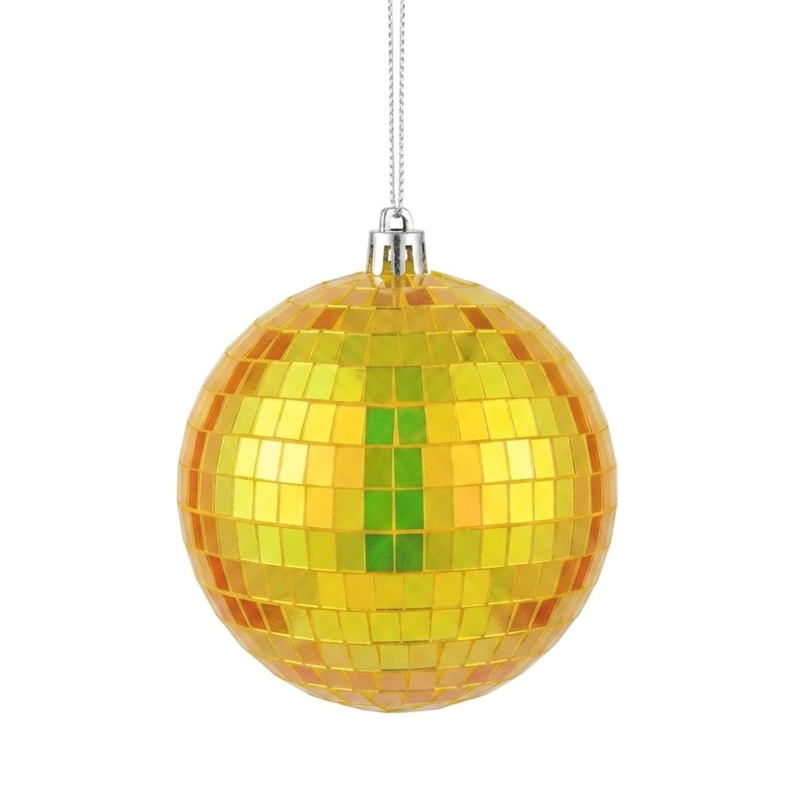 HAC24 LED Kugelleuchte LED Disco-Kugel Spiegelkugel Partylicht Discokugel Lampe, LED fest integriert, mit 8 Micro-LEDs, Ø 8 cm, Batteriebetrieben