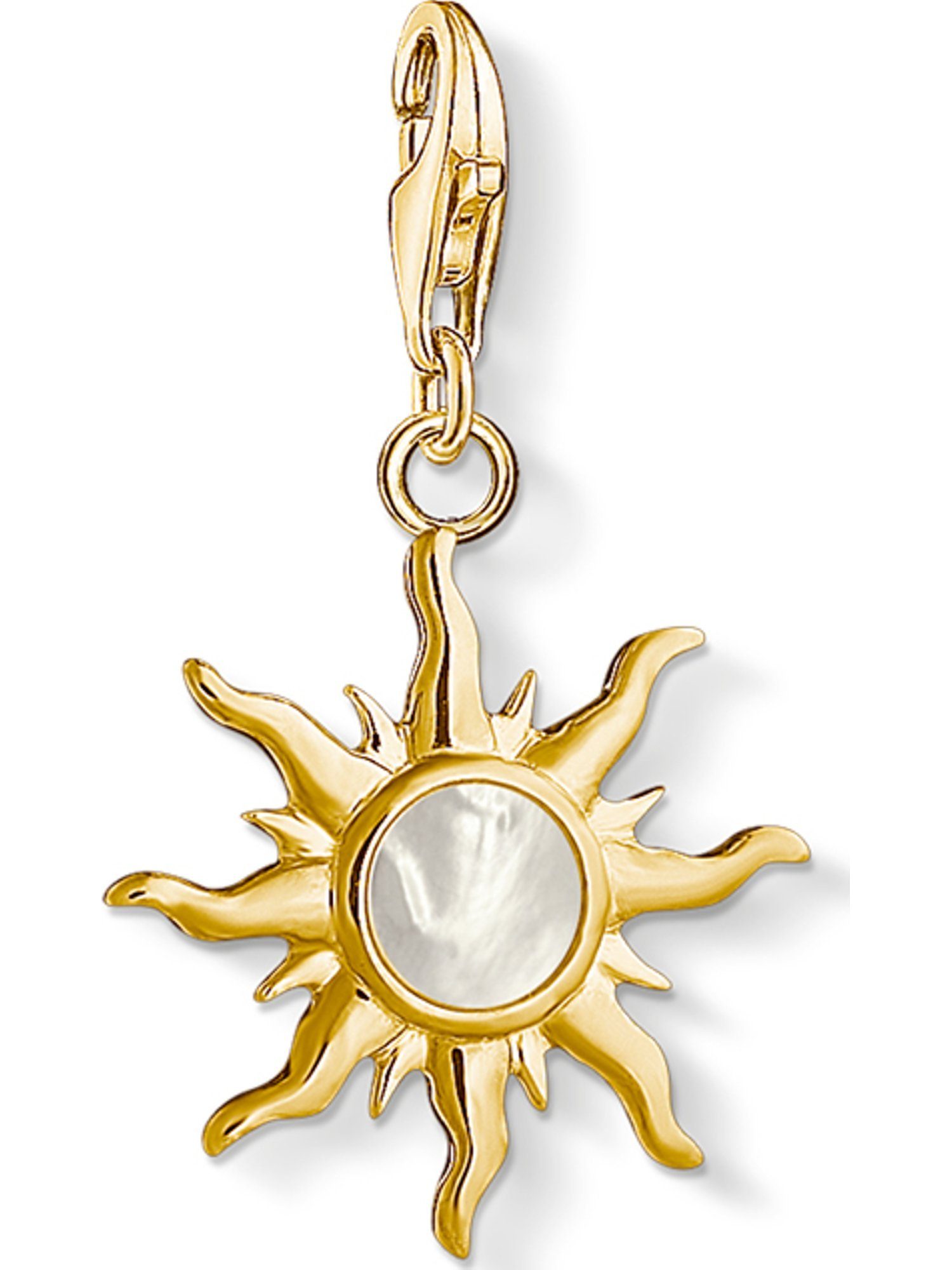 Kettenanhänger Thomas Sabo Damen-Charm 925er Silber 1 Perlmutt