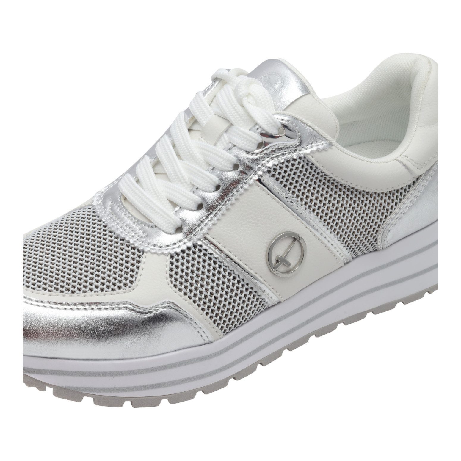 Tamaris Tamaris Damen Sneaker 1-23727-42-948 SILVER COMBI Sneaker