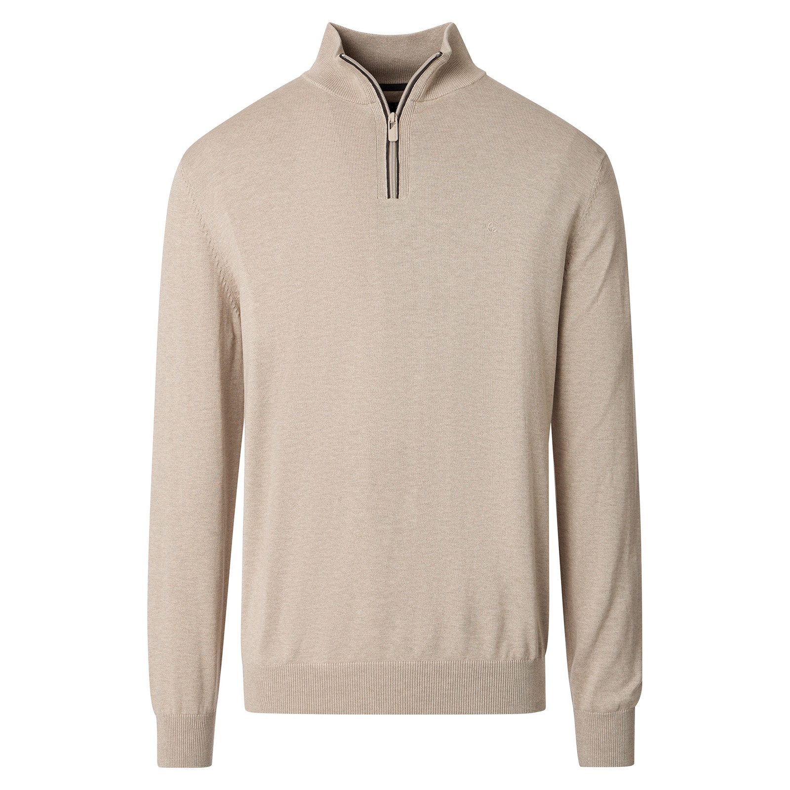 CASAMODA Troyer CasaModa Feinstrick-Troyer Übergrößen beige melange