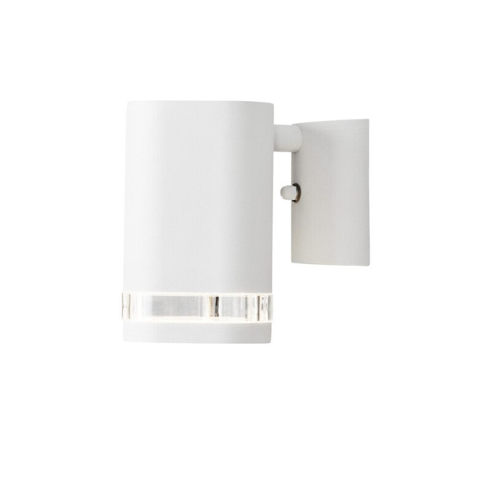 KONSTSMIDE Außen-Wandleuchte Aluminium, weiß, IP44, wassergeschützt, G, L850mm, wassergeschützt