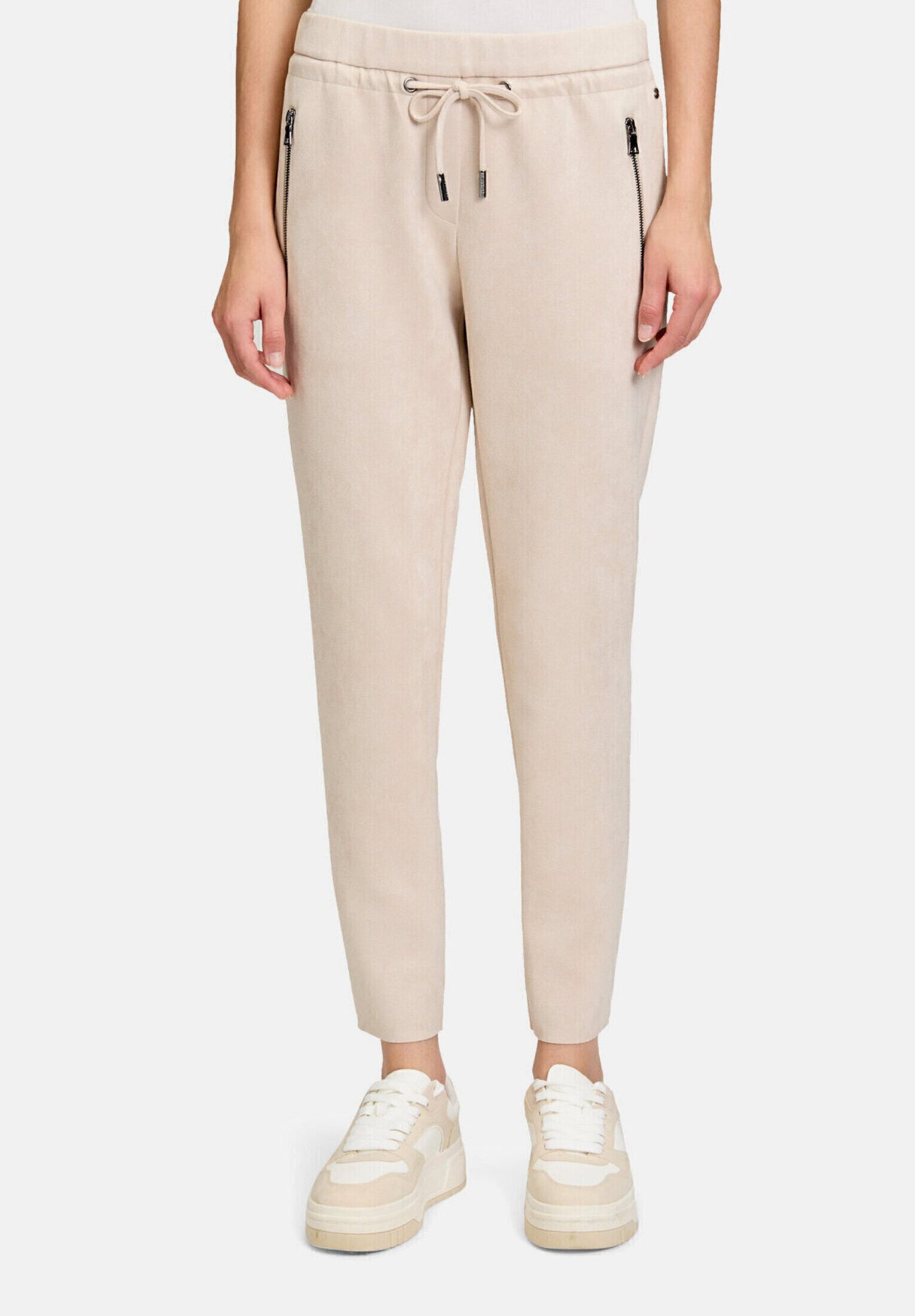 Betty&Co Schlupfhose Damen mit Reißverschlusstaschen