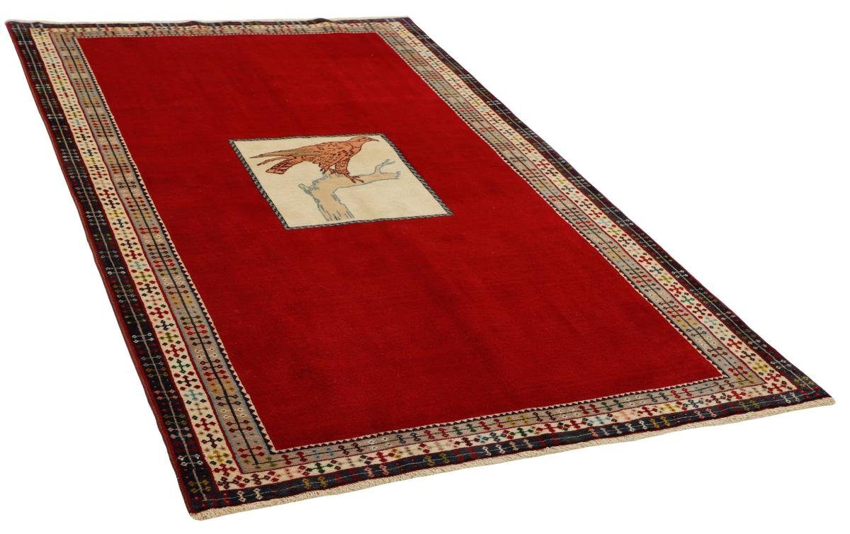 Orientteppich, Orientteppich Ghashghai Nain rechteckig, Figural 138x229 12 Höhe: Handgeknüpfter mm Trading,
