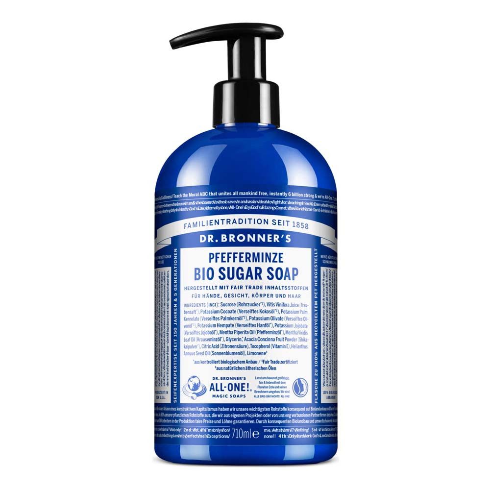 Flüssigseife Pfefferminze - Sugar Soap 710ml