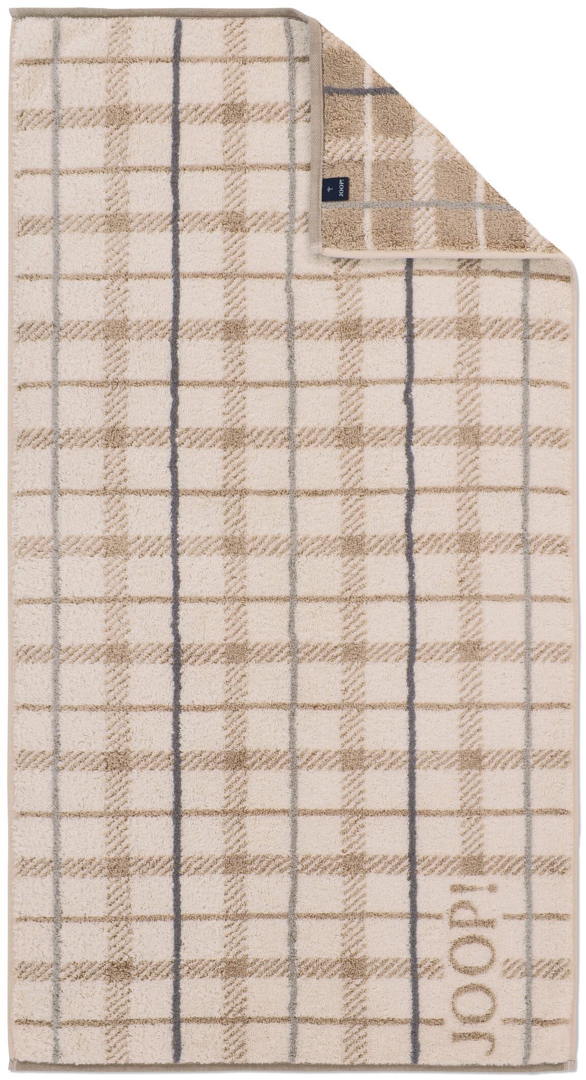 JOOP! Duschtuch JOOP! LIVING - CONTOUR CHECKED Duschtuch, Textil (1-St)
