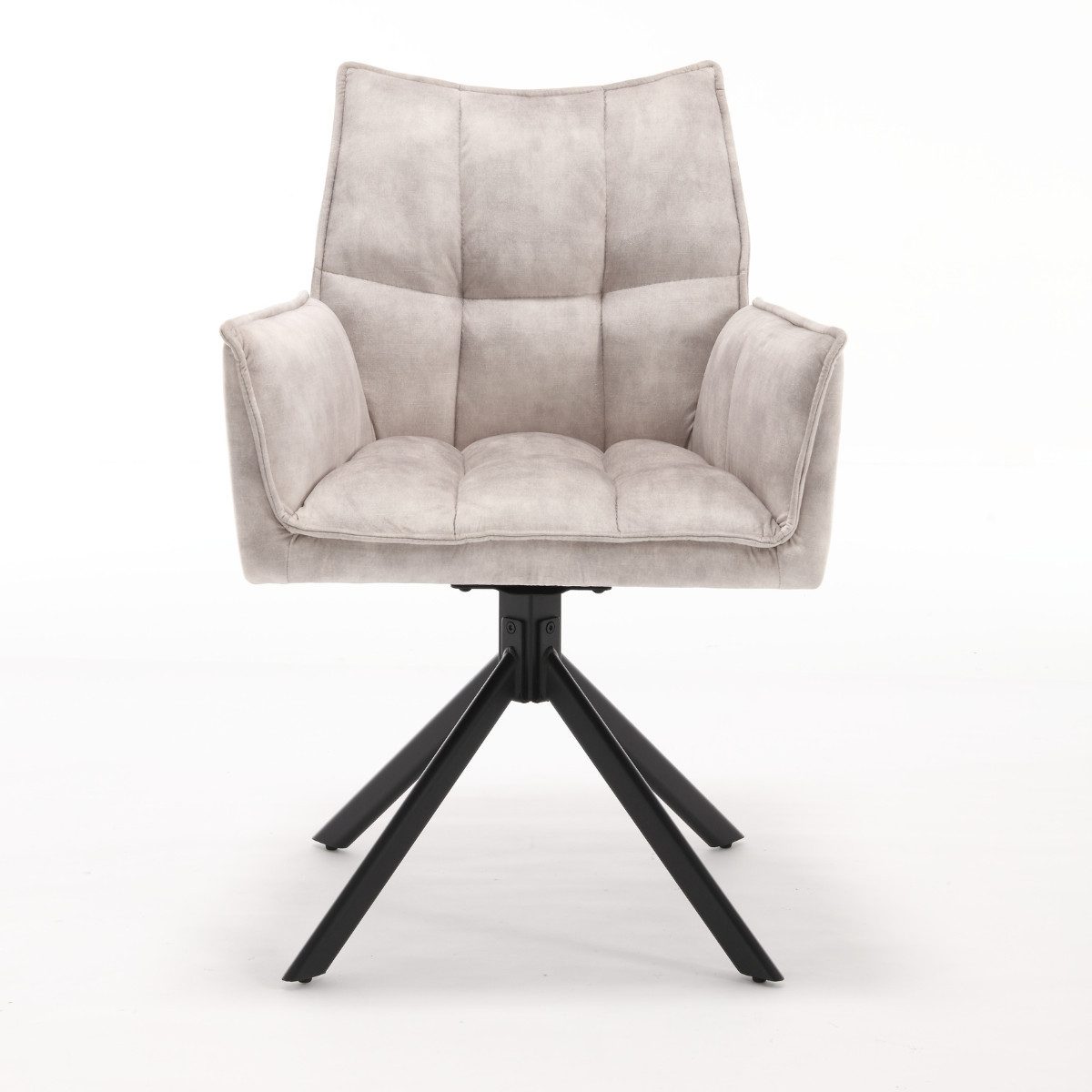 BENEDO MÖBEL Esszimmerstuhl Esszimmerstuhl Daira Velvet – Drehstuhl mit Arm günstig online kaufen